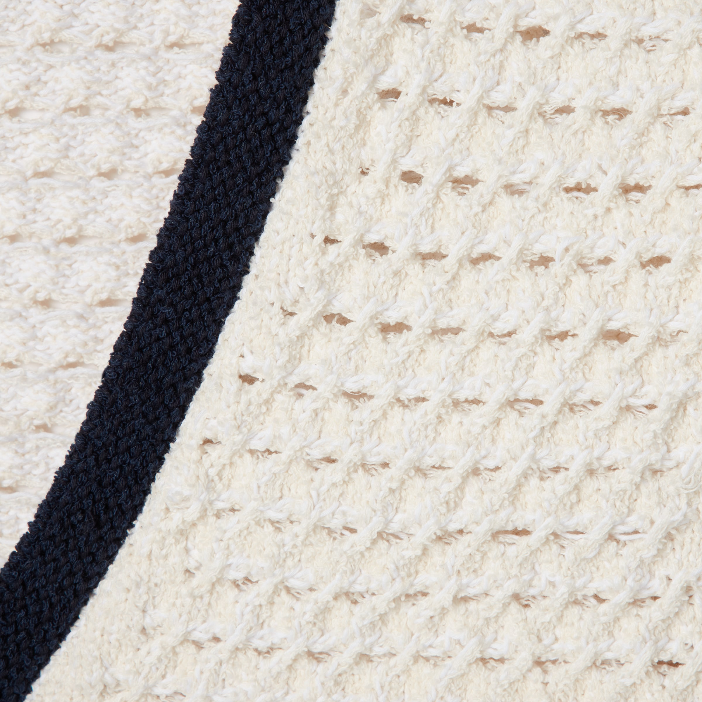 Fine cotton crochet cardigan - 7