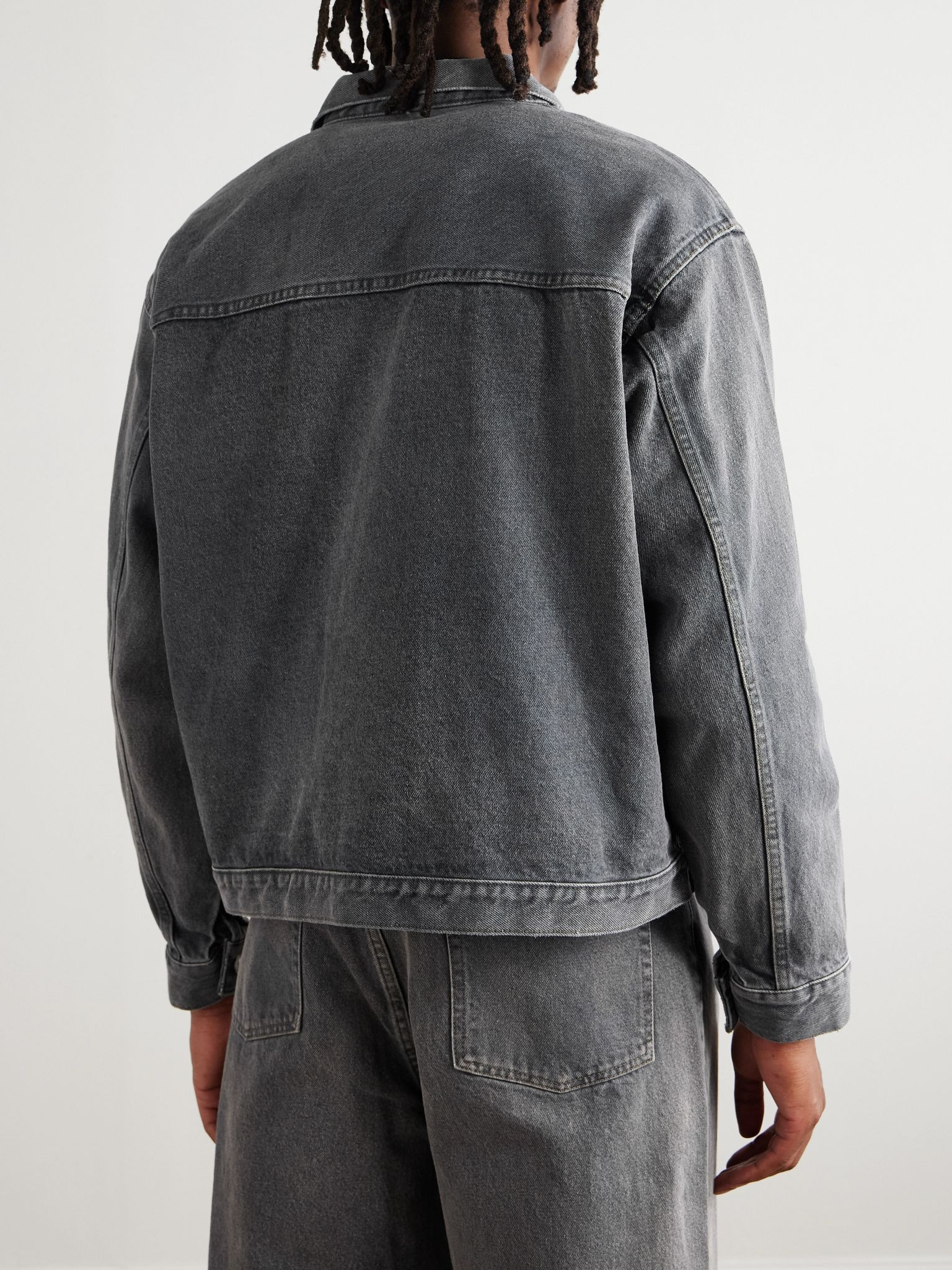 Denim Jacket Gray - 4