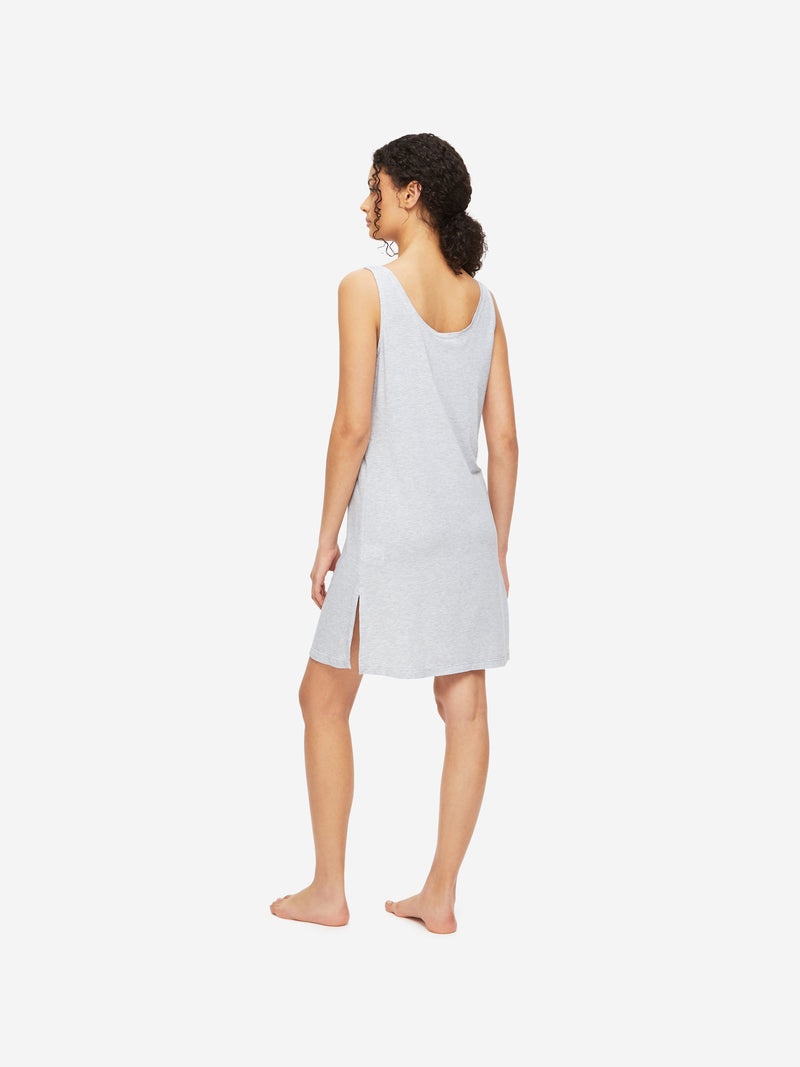 Women's Chemise Ethan Micro Modal Stretch Silver - 5