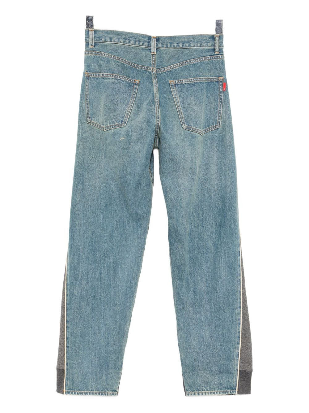 panelled jeans - 2