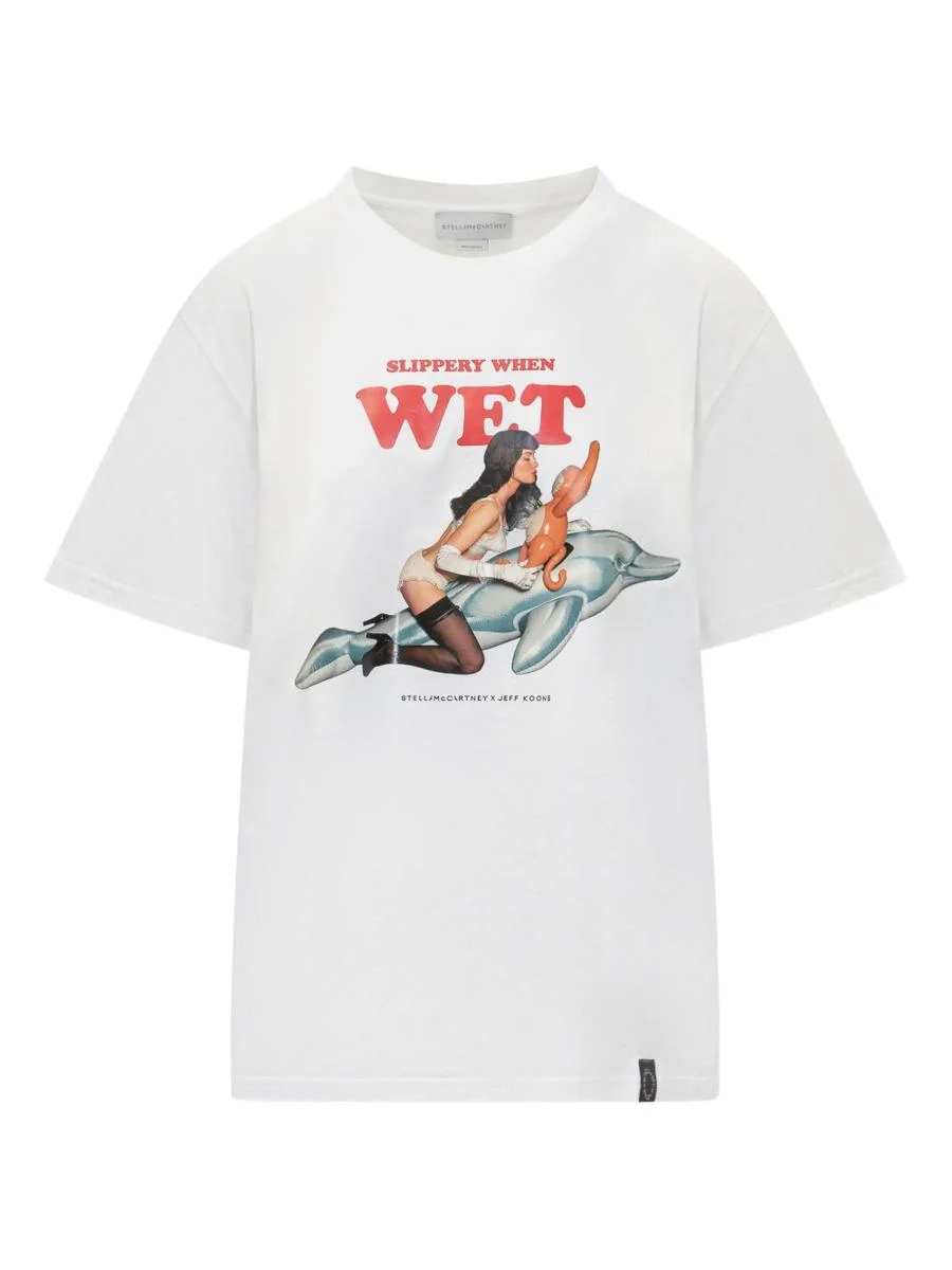 Stella McCartney Printed T-Shirt - Jeff Koons Collab - 1