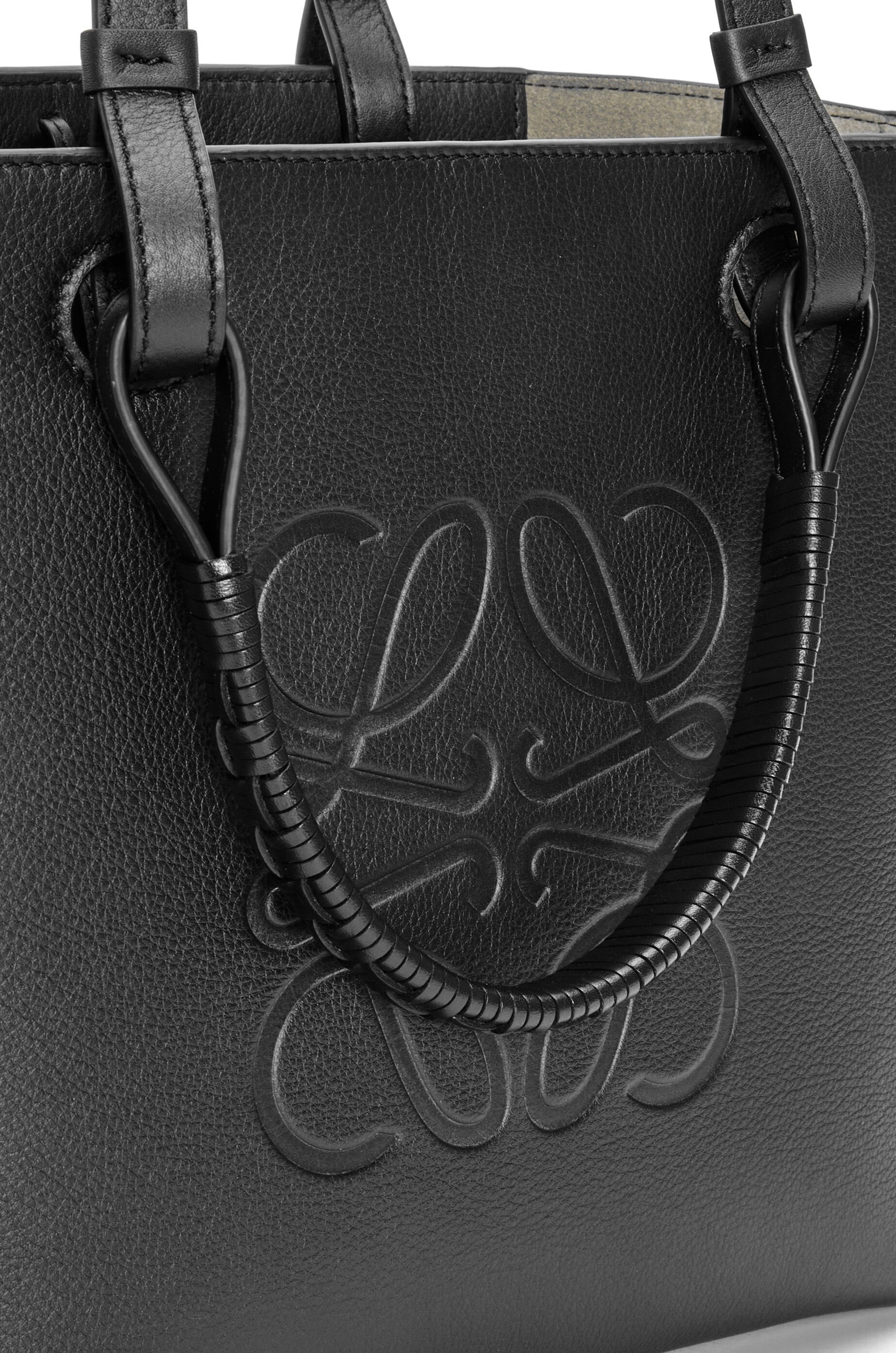 Small Anagram Tote bag in classic calfskin - 5