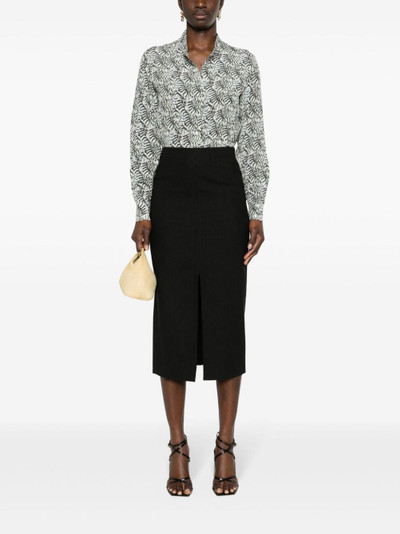 Isabel Marant Mills pencil midi skirt outlook