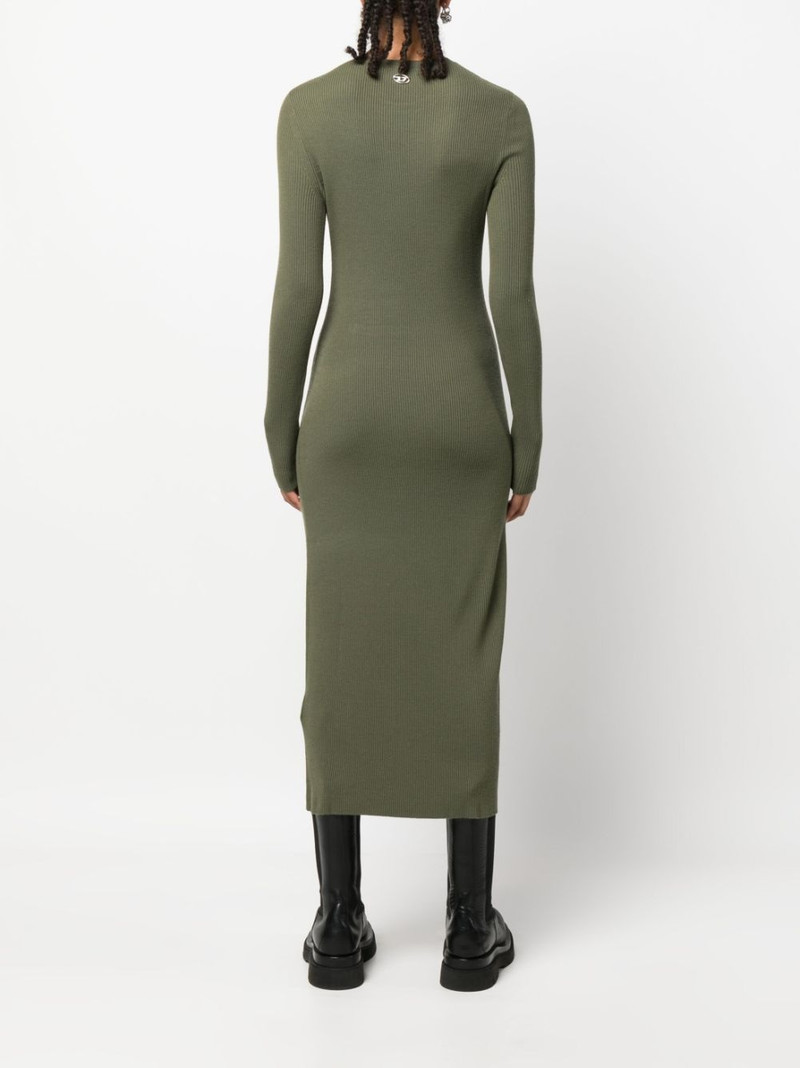 cut-out wool-blend dress 4