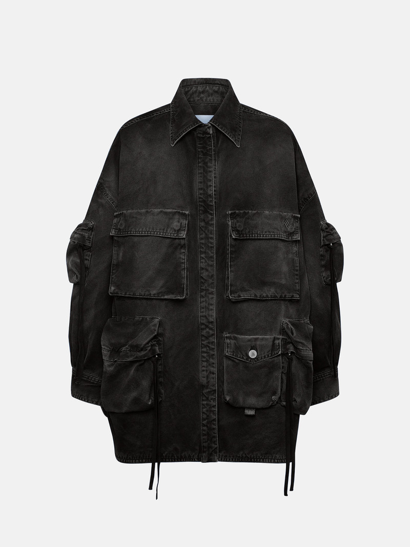 ''FERN'' BLACK SHORT COAT 1