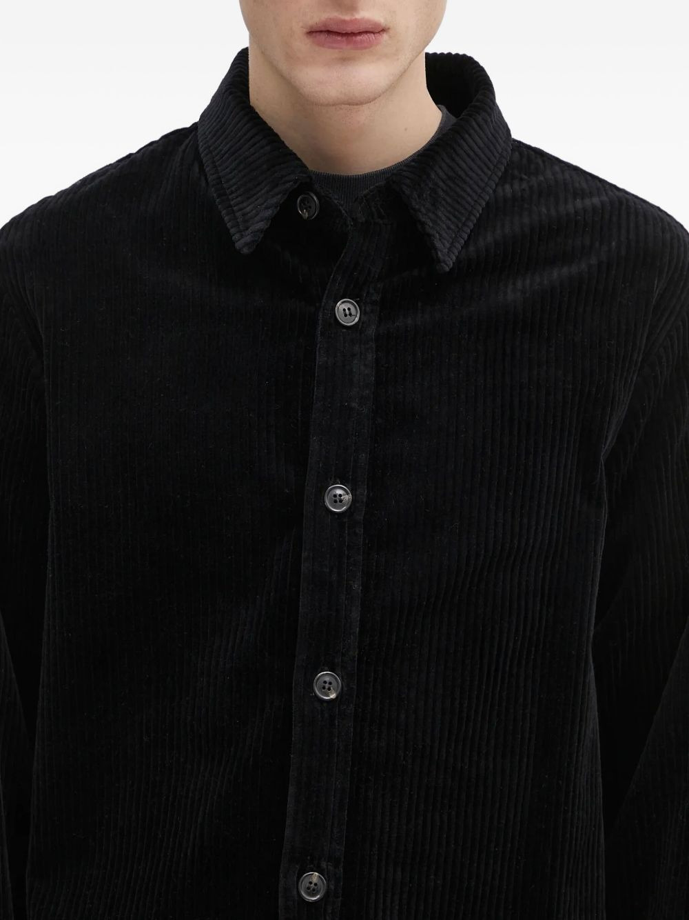 corduroy long-sleeve shirt - 5