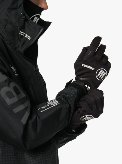 adidas X Neighborhood black gloves outlook