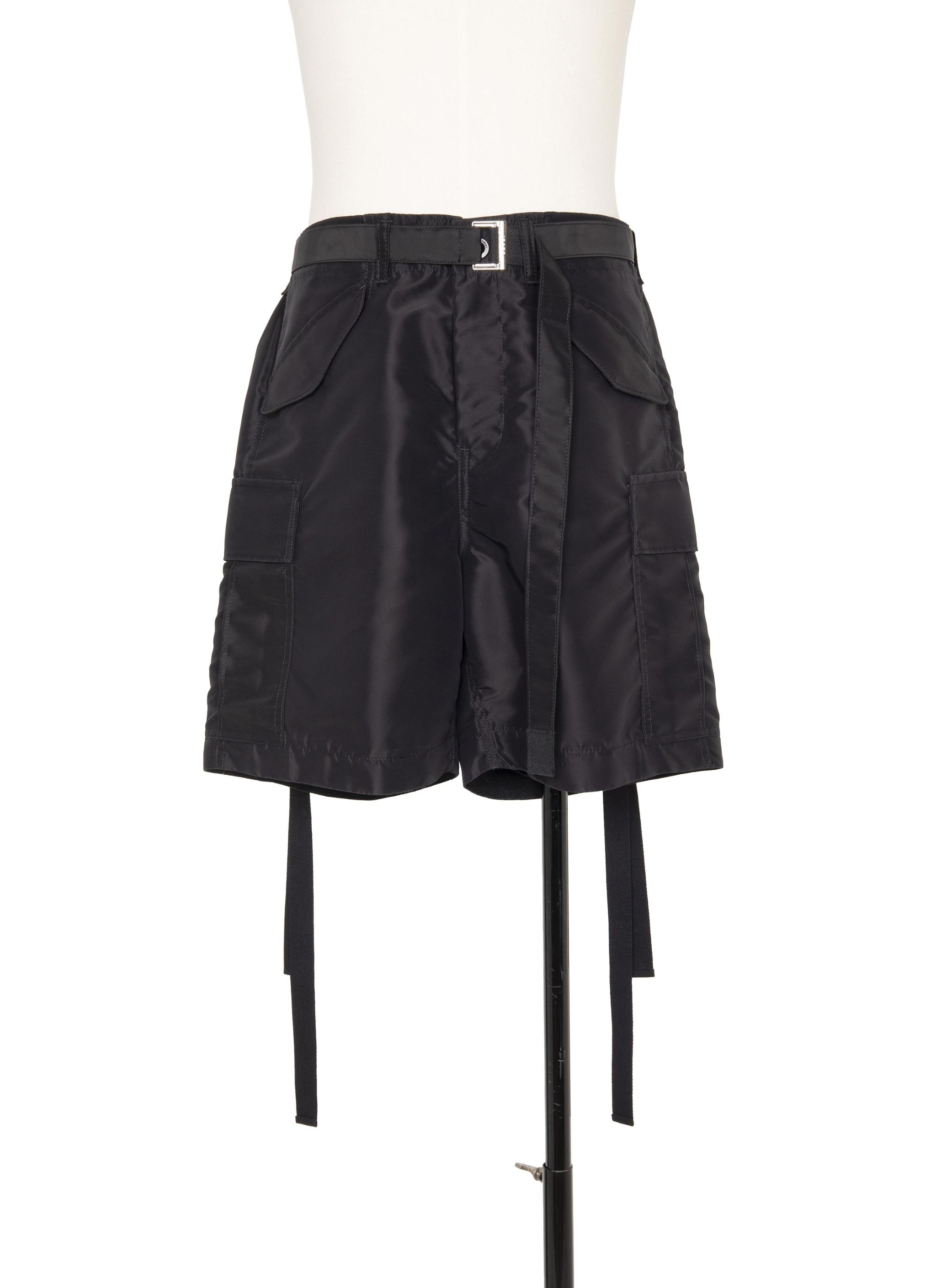 Nylon Twill Shorts - 1