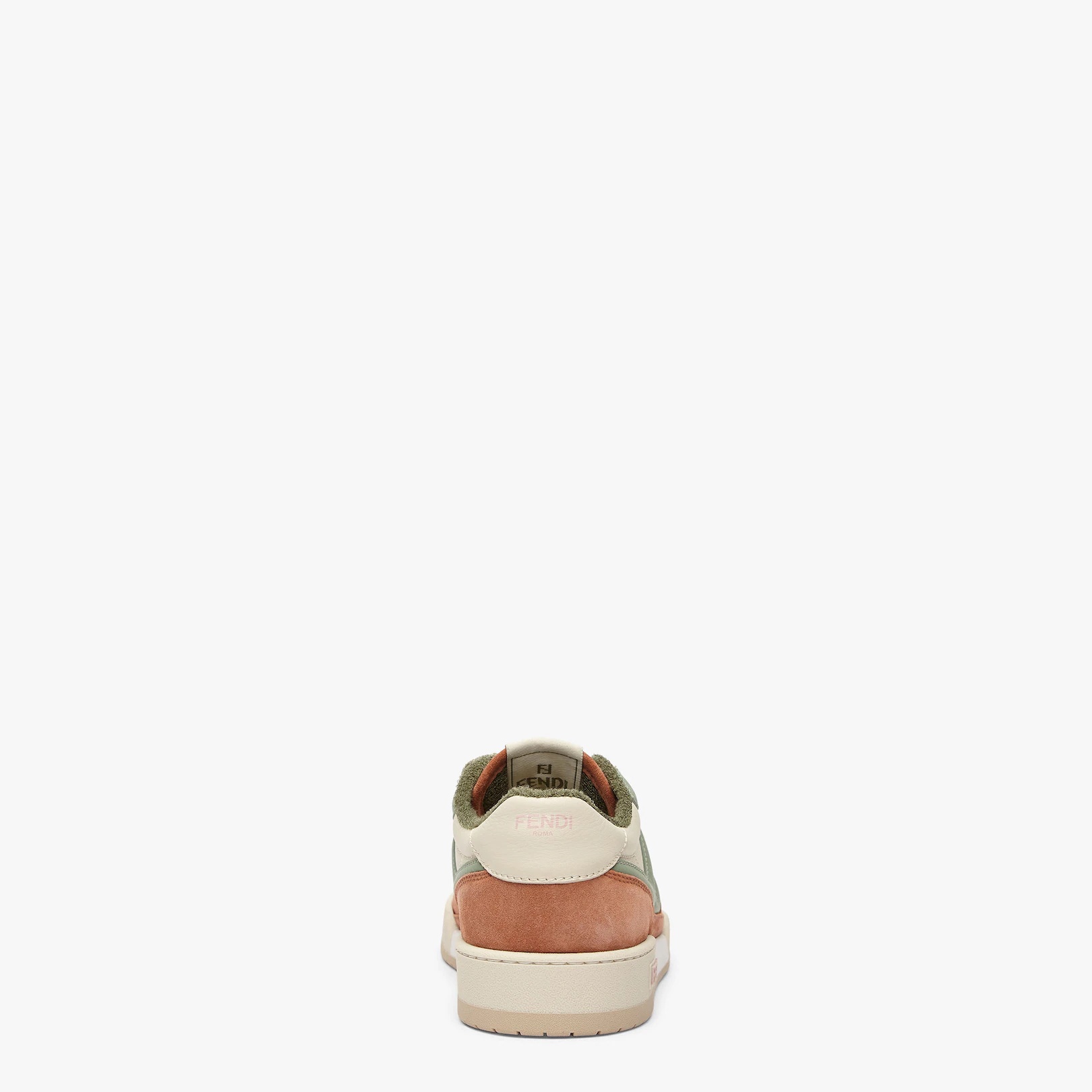 Amaranth suede low-tops - 3