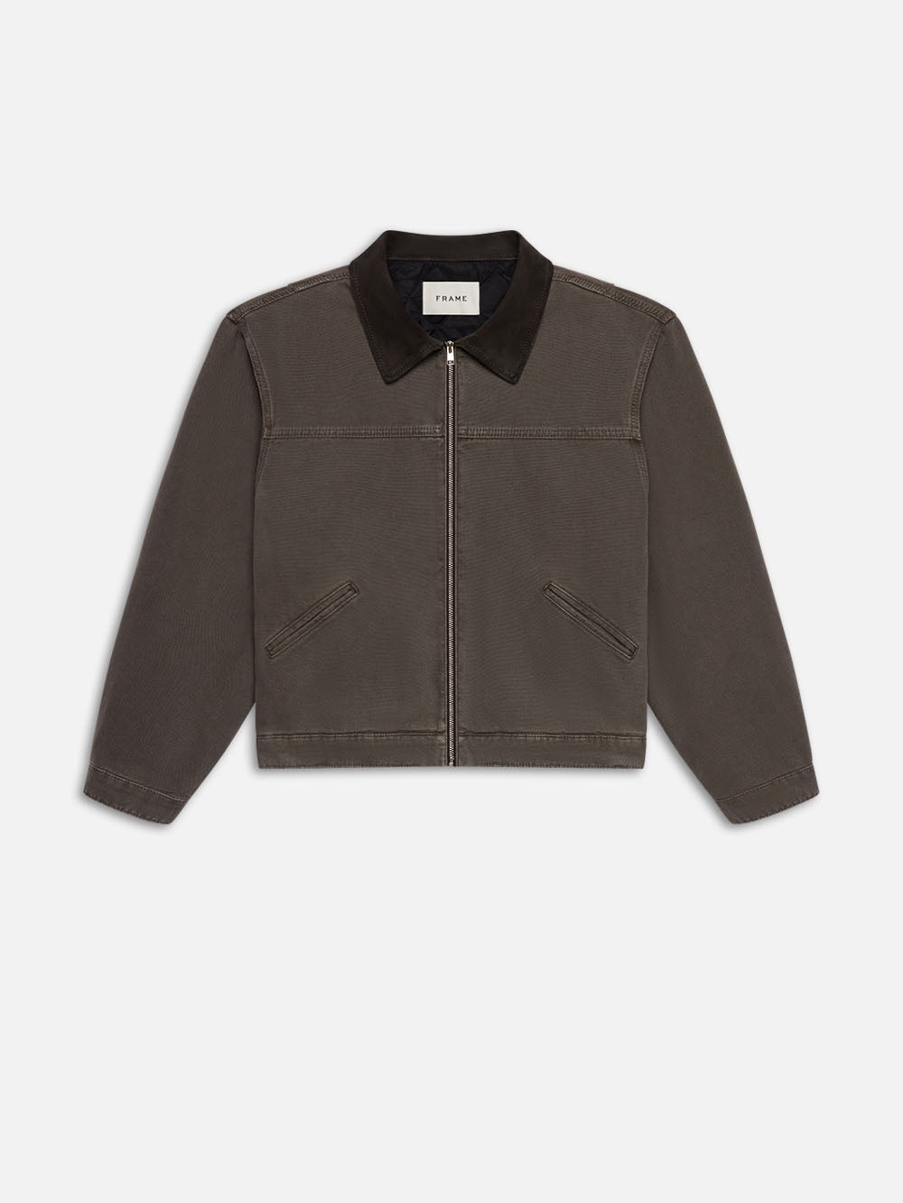Canvas Workwear Jacket in Infinite - 1