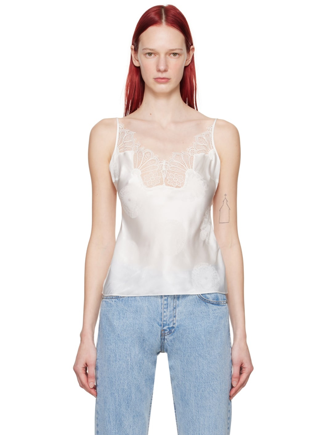 White Cymatics Camisole - 1