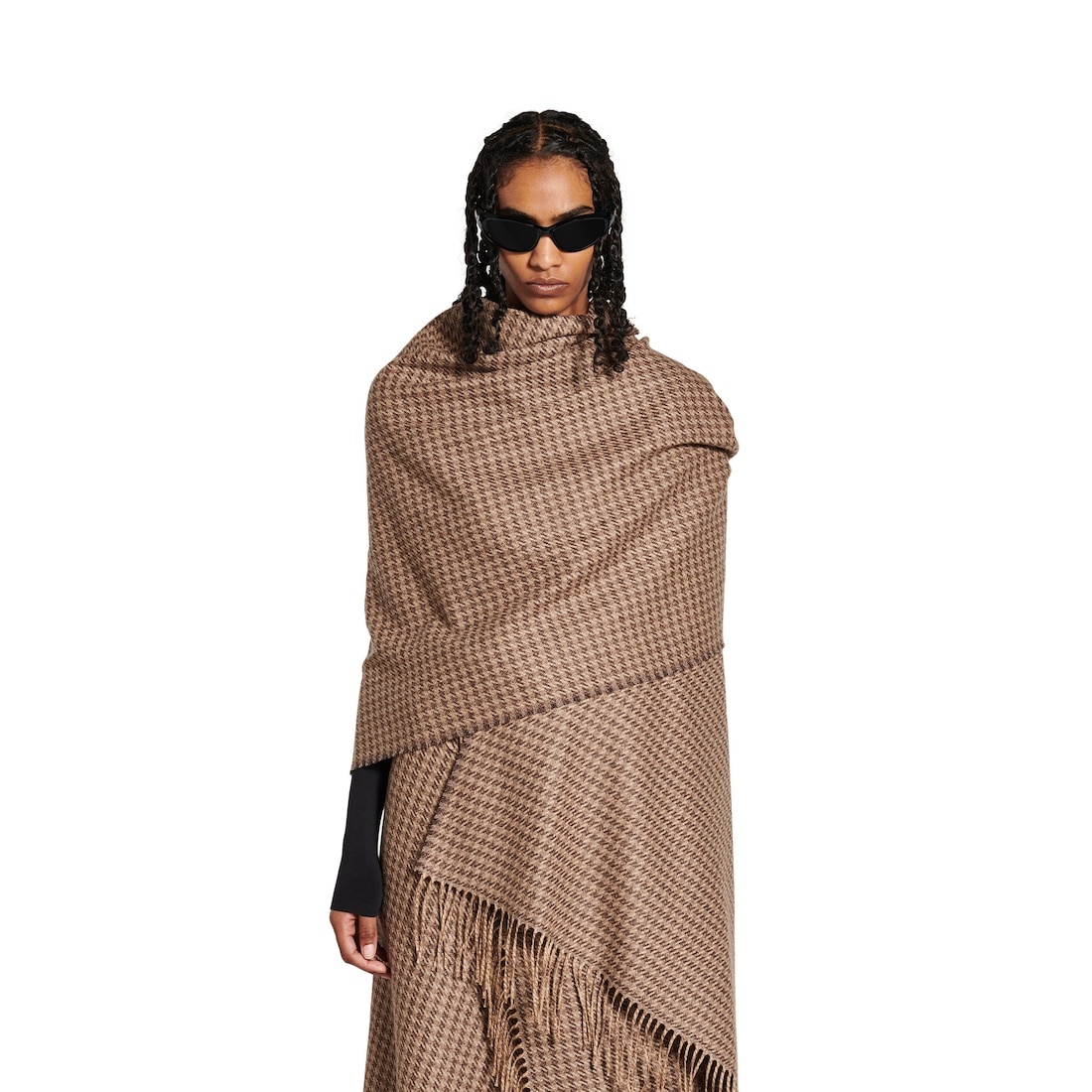 Women's Scarf in Brown - 3