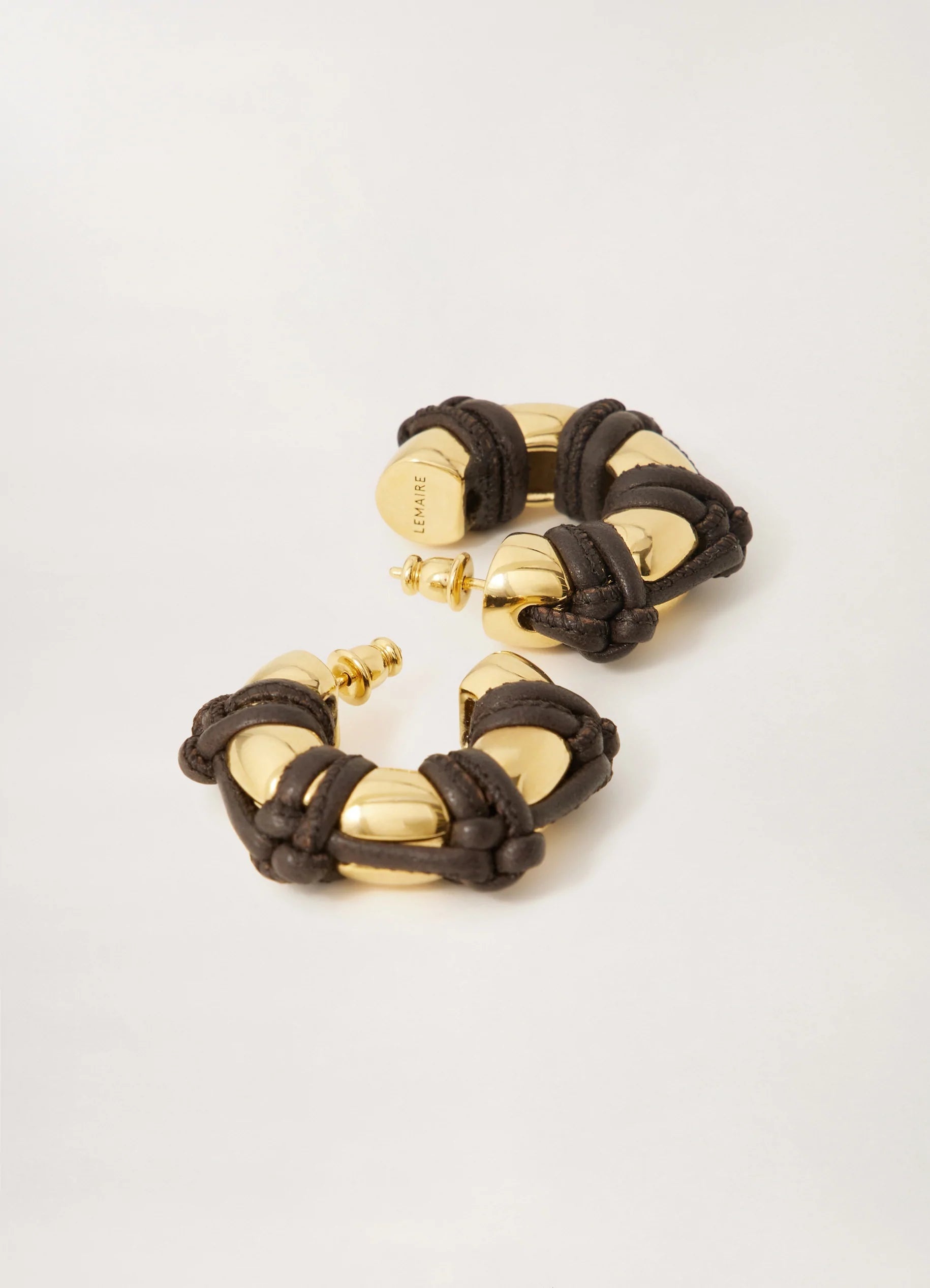 TIED UP HOOPS
BRASS - 4