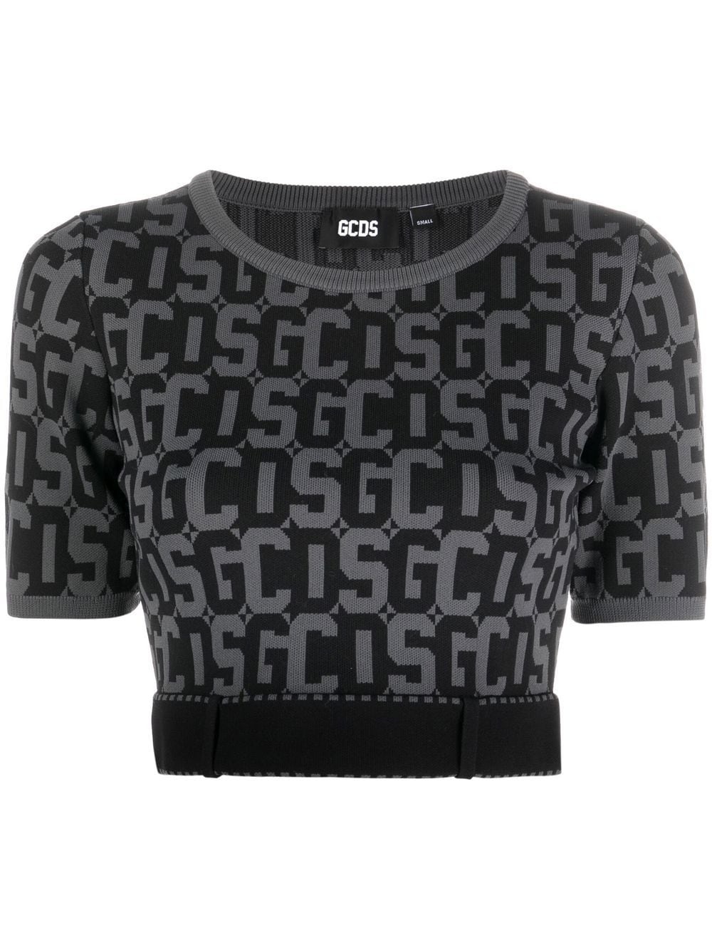 Matilda monogram cropped top - 1