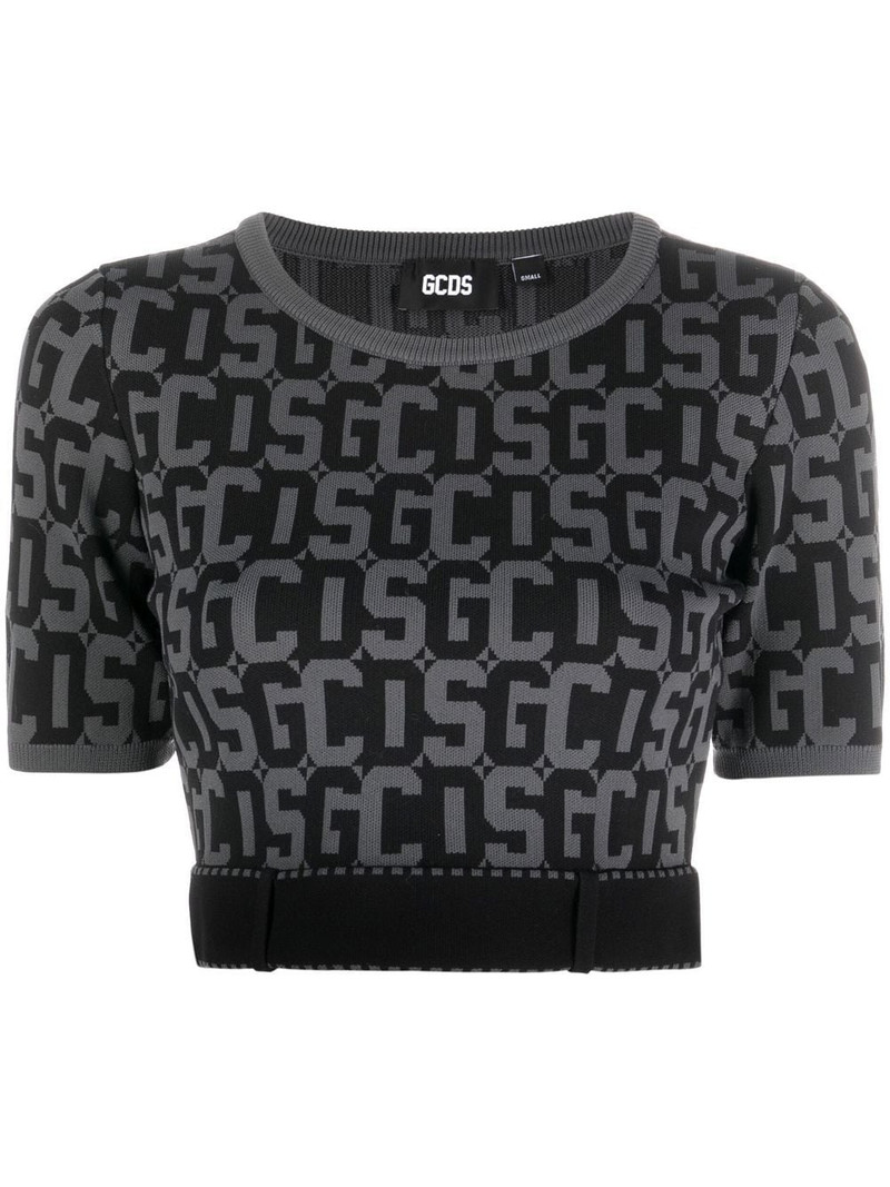 Matilda monogram cropped top 1