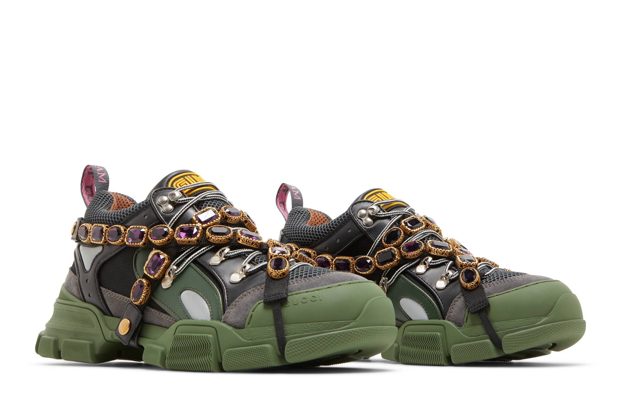 Gucci Flashtrek 'Green Crystals' - 8