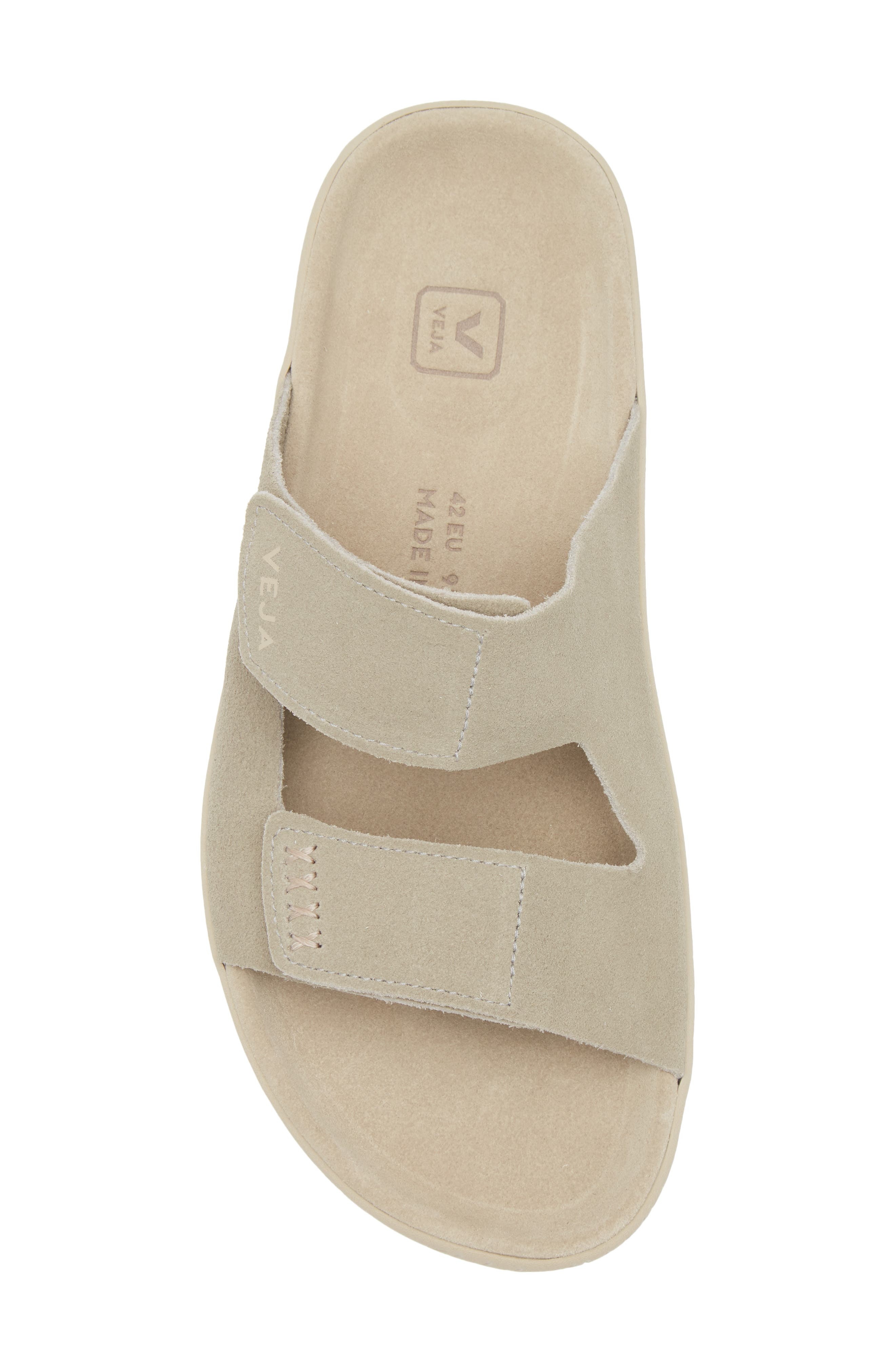 Veja Etna Suede Slide Sandal in Taupe Almond at Nordstrom - 5