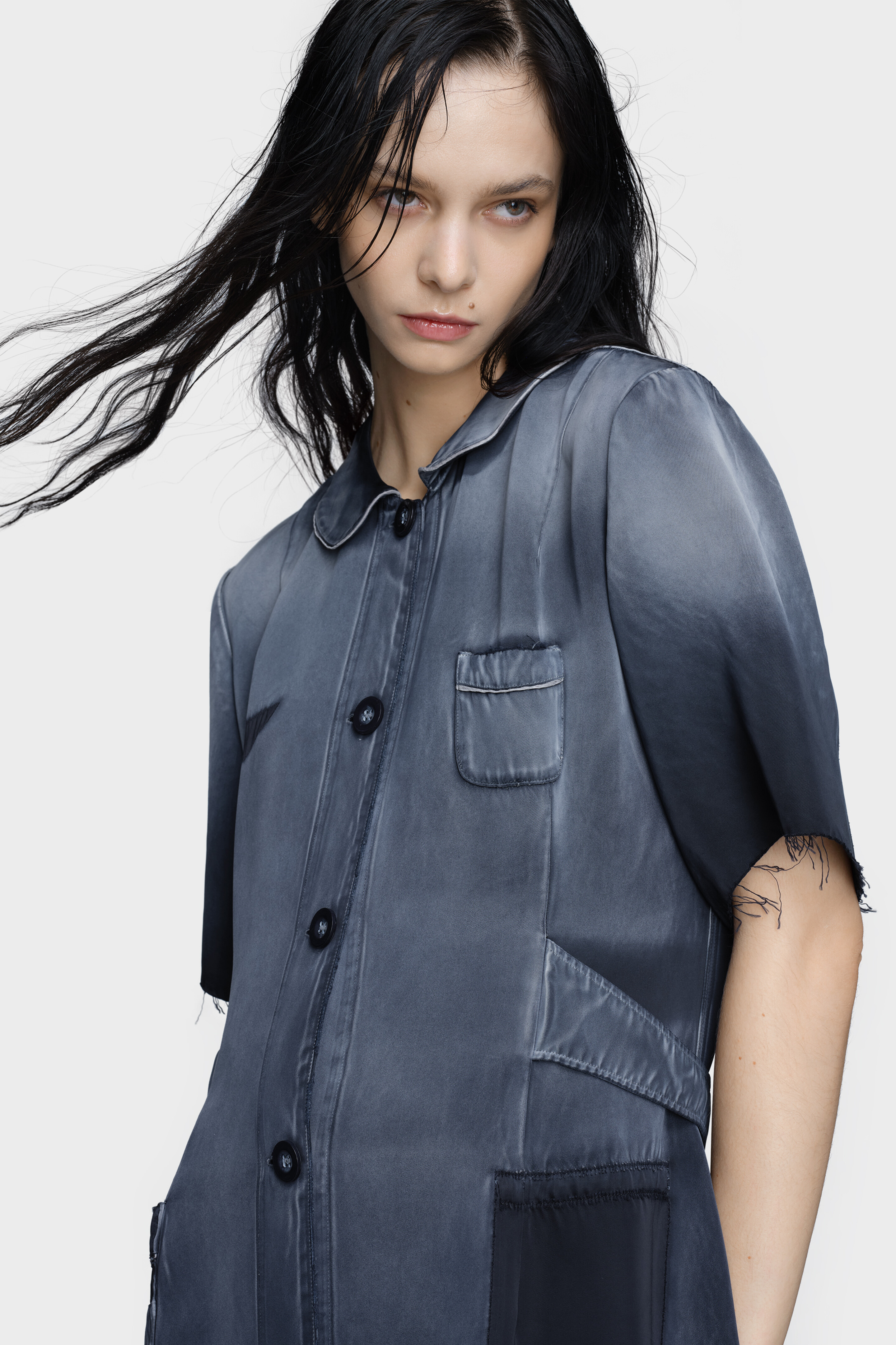 Sun-faded midi dress - 5