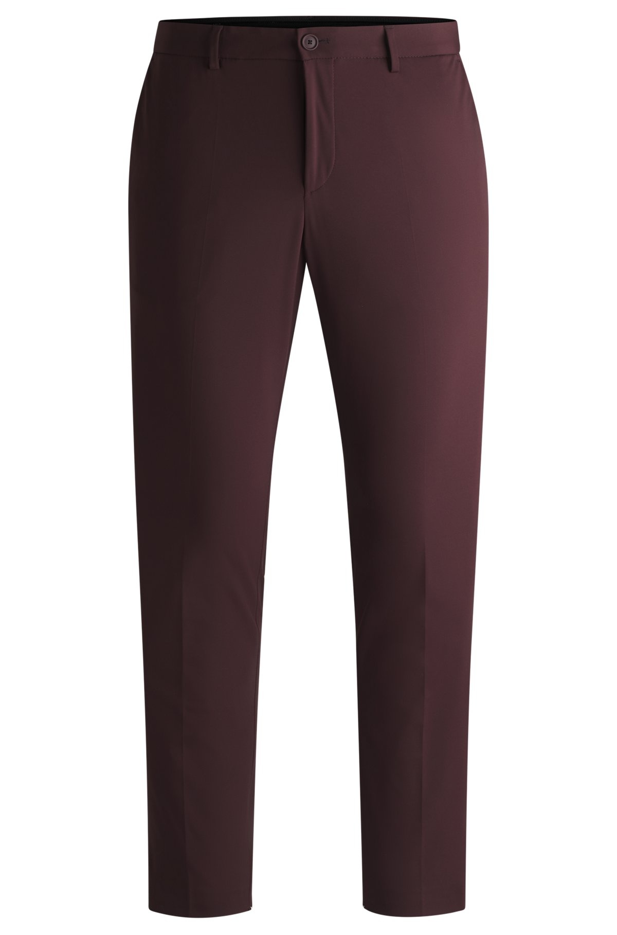 SLIM-FIT TROUSERS IN PERFORMANCE-STRETCH JERSEY - 1