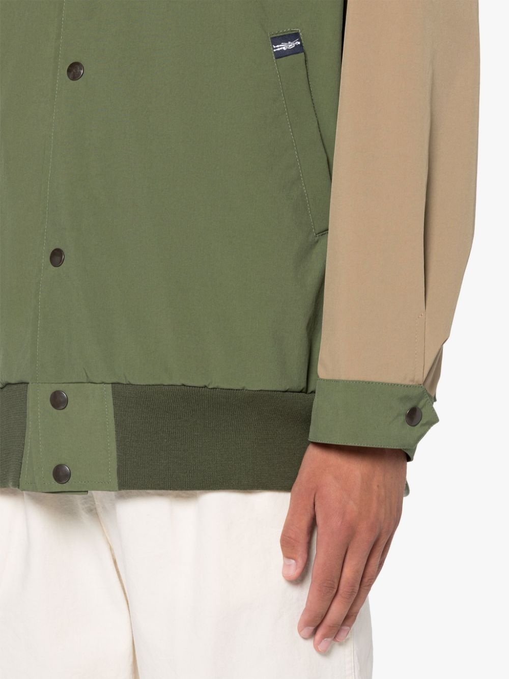 JETS FOUR LEAF CLOVER ECO DRY BASEBALL JACKET - 5