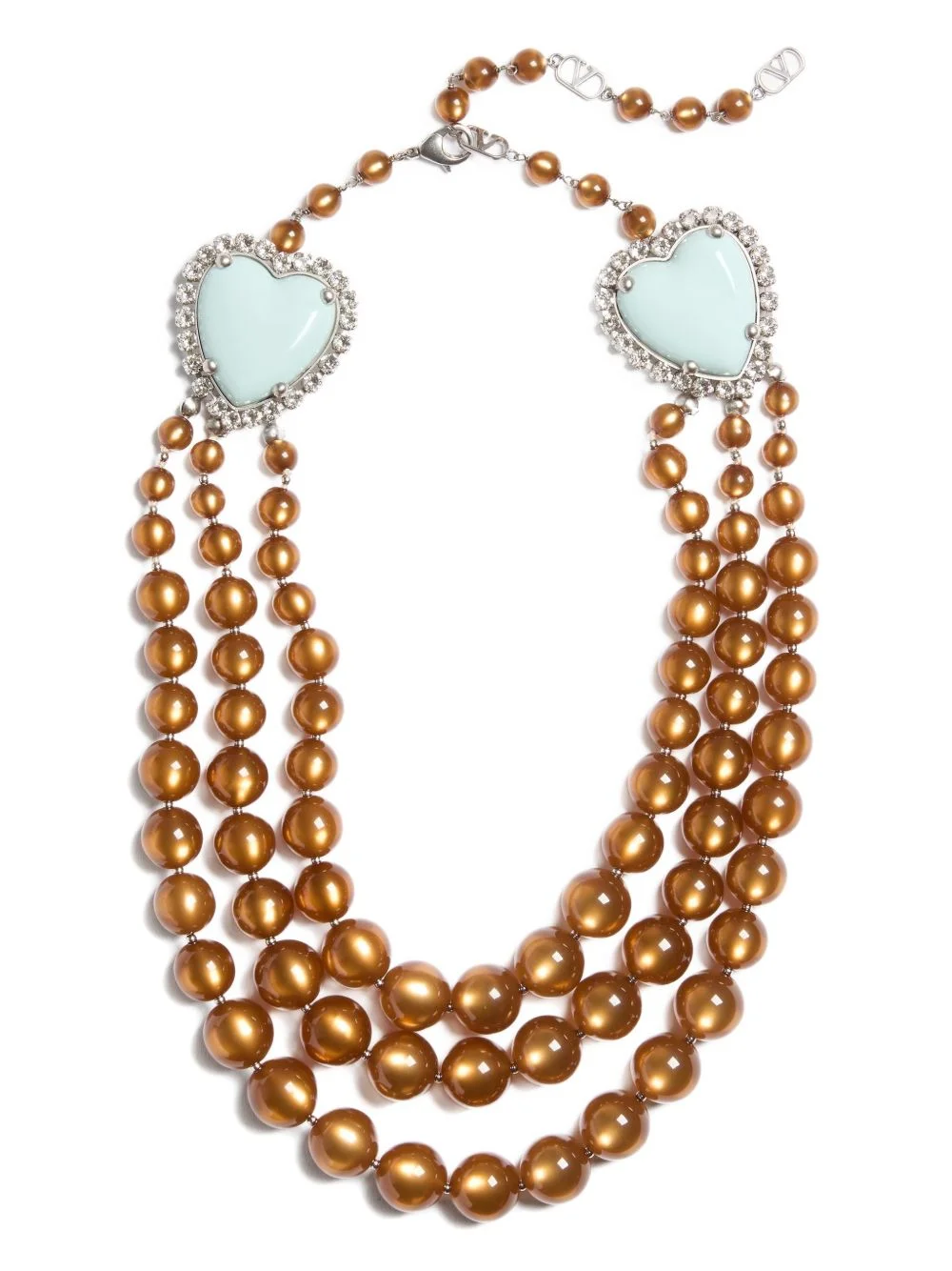 Coeur Hyperbole heart-motif necklace - 1