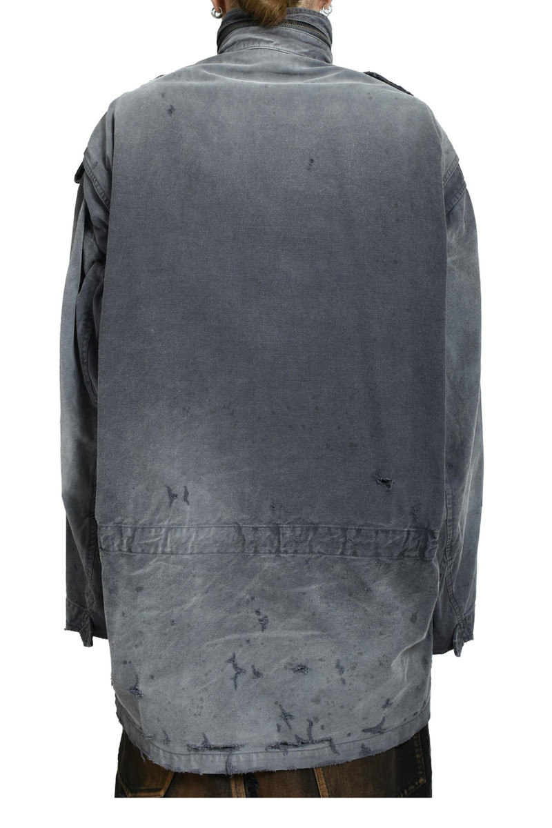 Maison MIHARAYASUHIRO DISTRESSED M-65 JACKET / BLK outlook