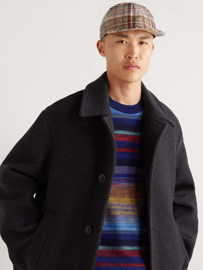 Missoni Checked Wool-Blend Jacquard Baseball Cap outlook