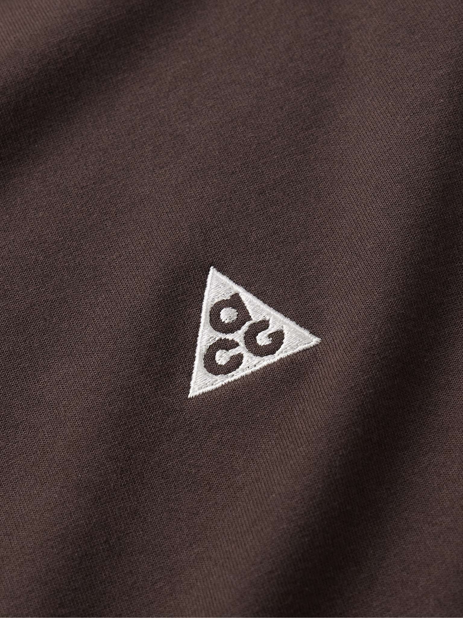 ACG Logo-Embroidered Jersey T-Shirt - 4