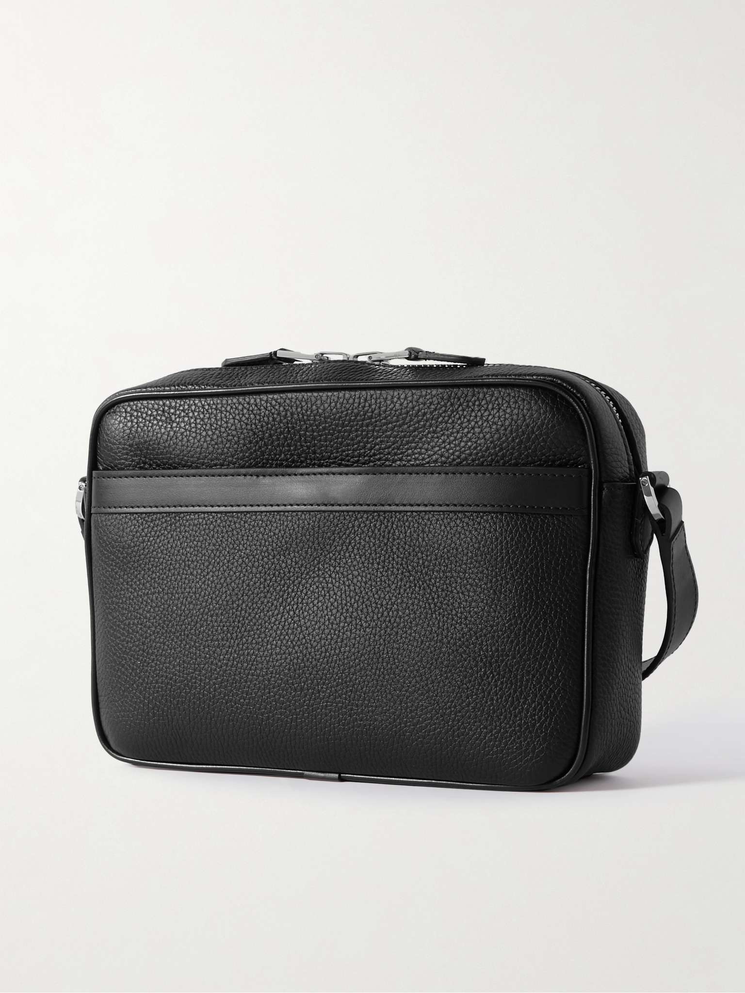 Full-Grain Leather Messenger Bag - 4