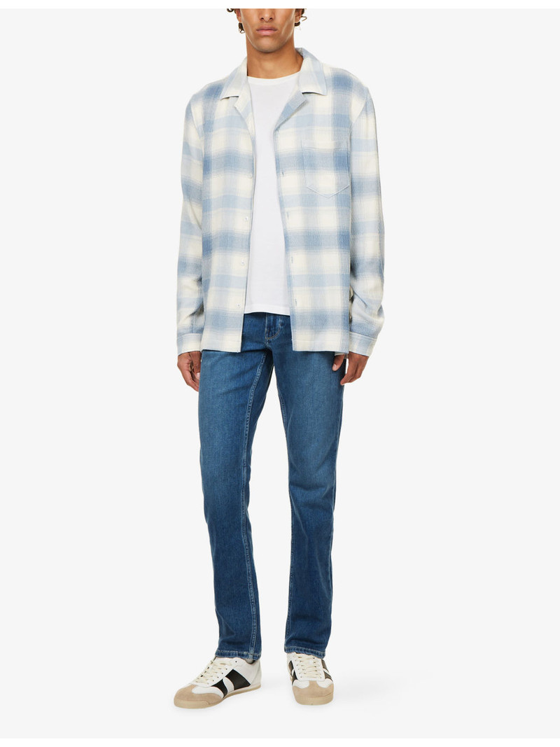 PAIGE Lennox Straight-Leg Stretch-Woven Jeans outlook