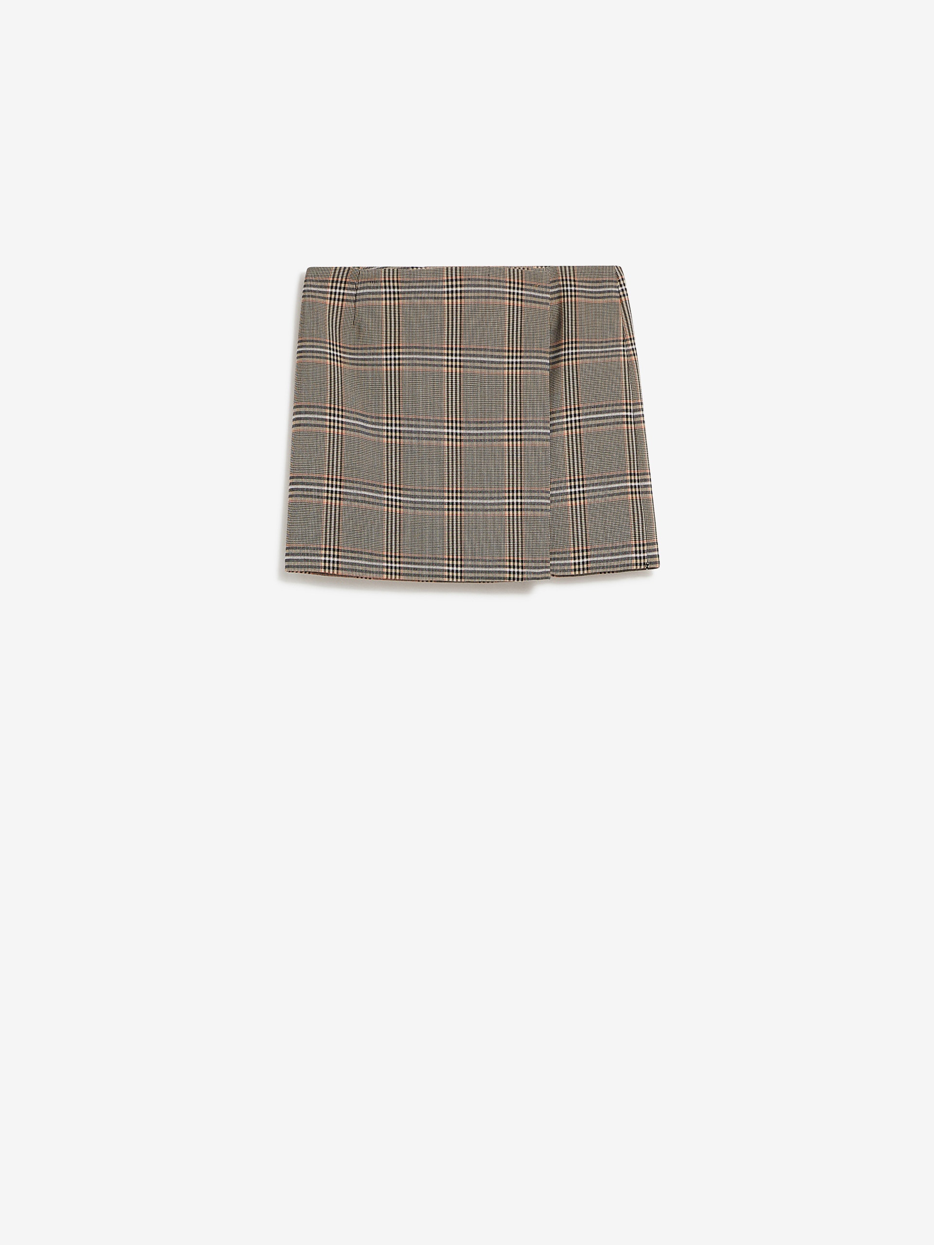 STAFFA Glen plaid mini skirt - 1