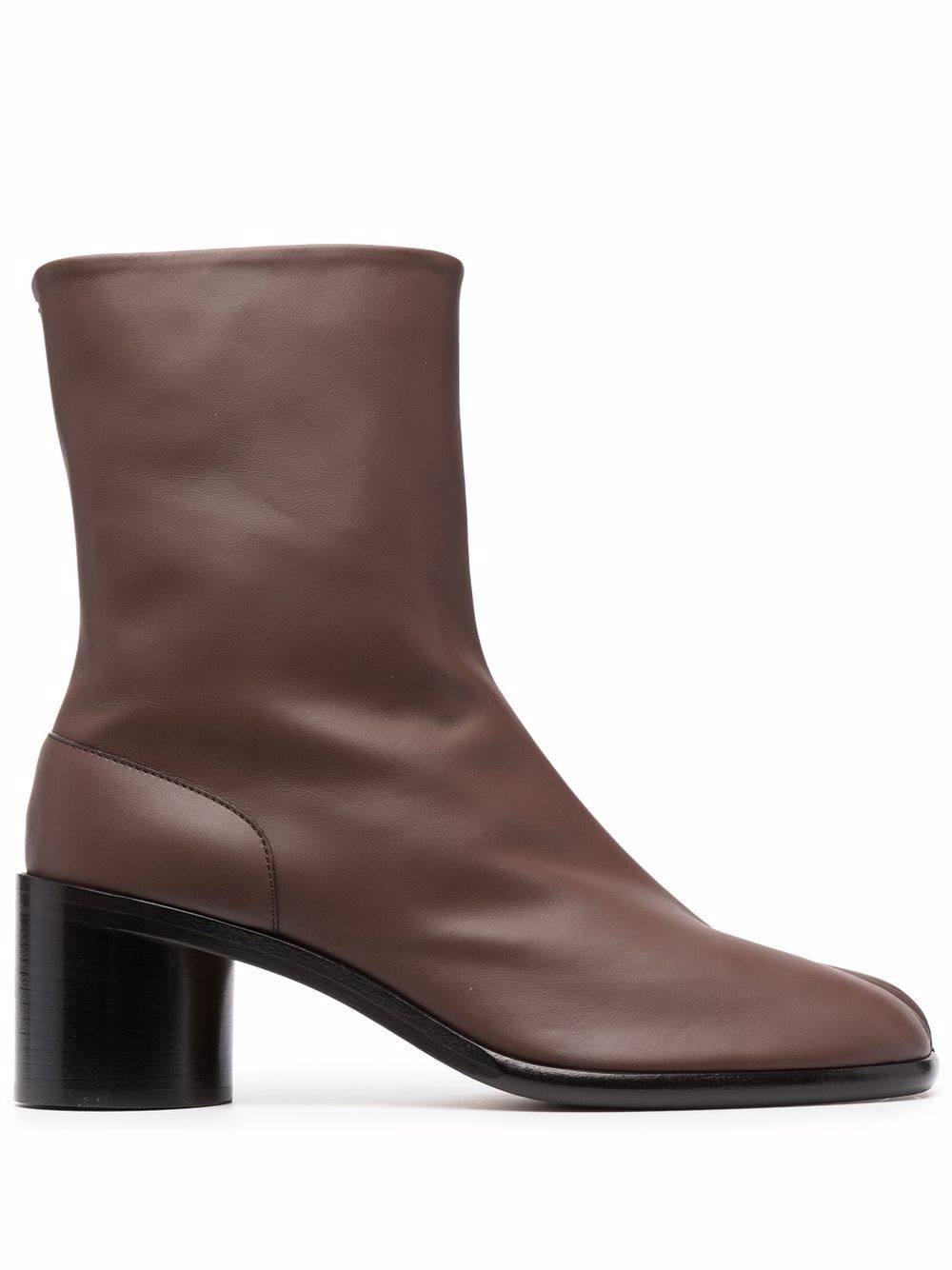 Tabi leather ankle boots - 1