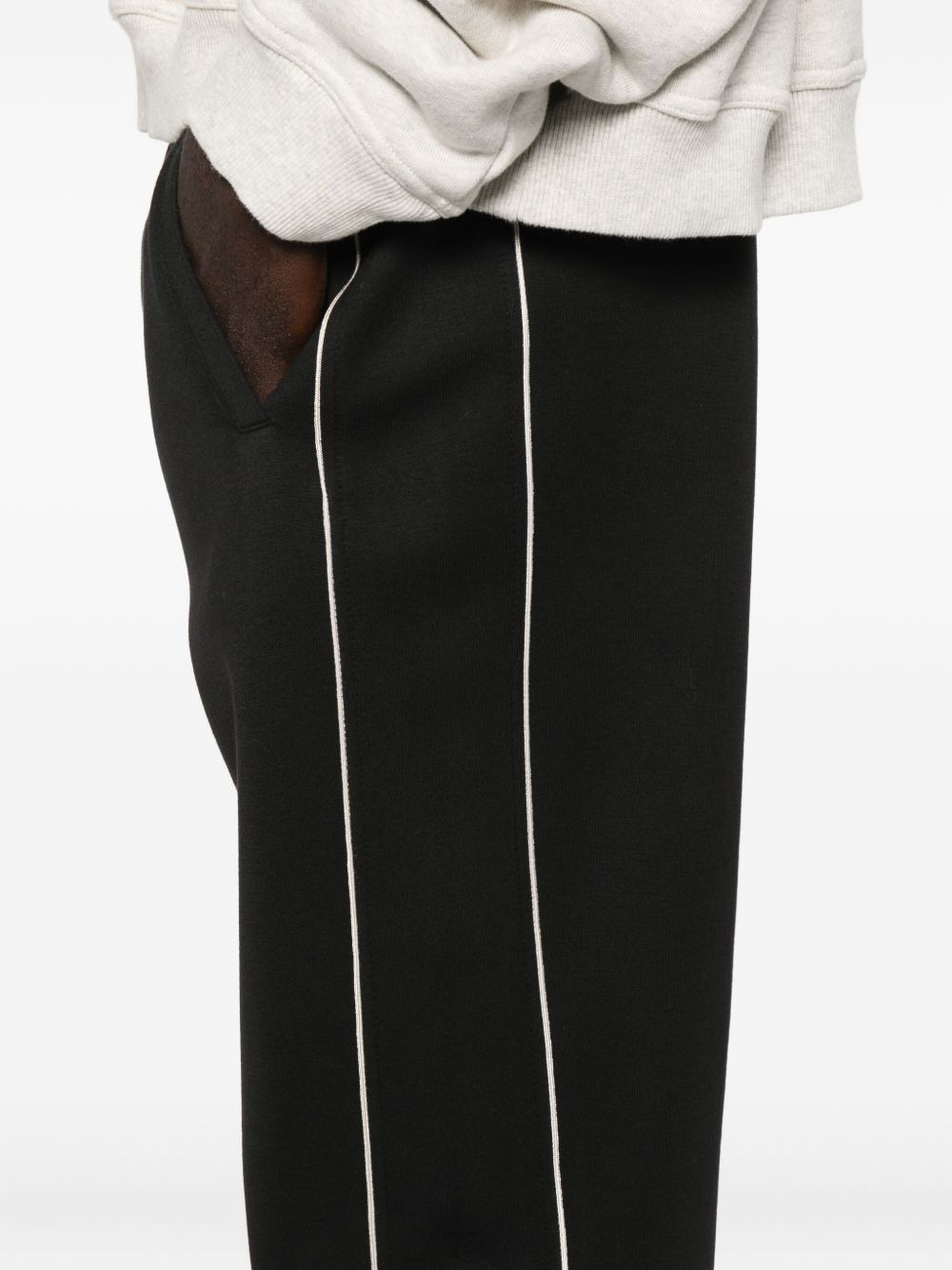 side-piping track pants - 5