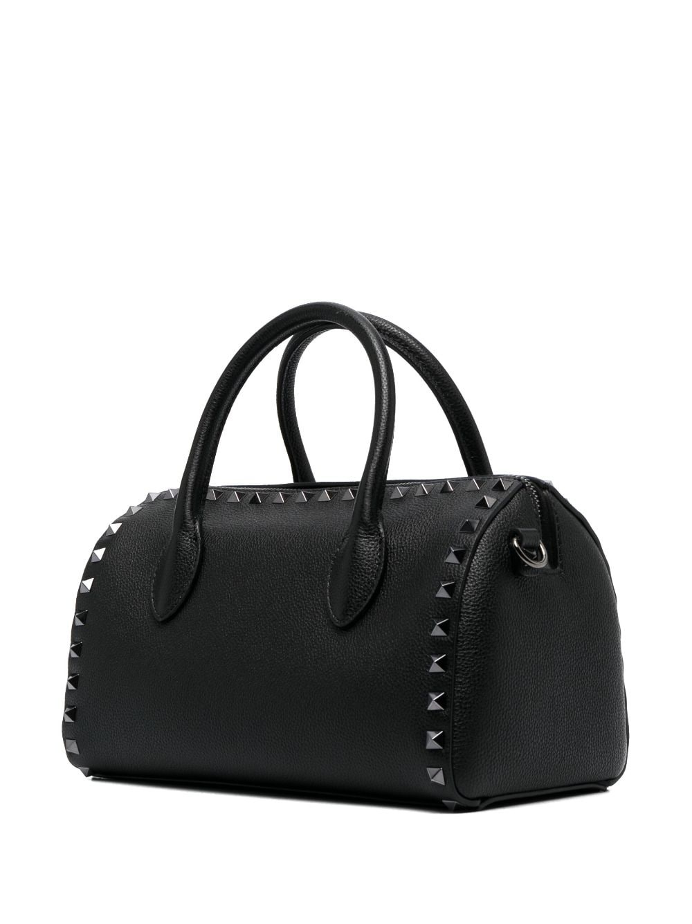 Rockstud leather tote bag - 3