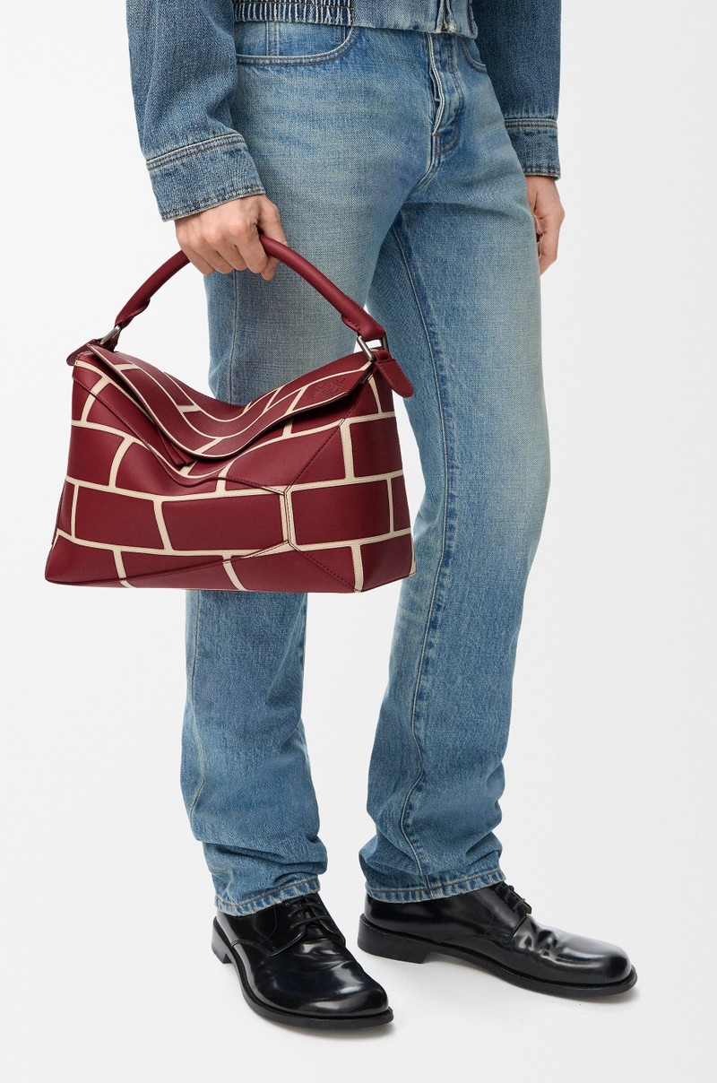Large Puzzle Edge bag in classic calfskin 3