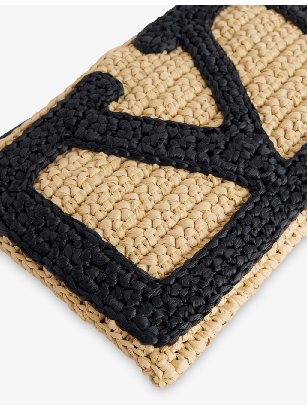 Viva Superstar Small Raffia Pouch - 2