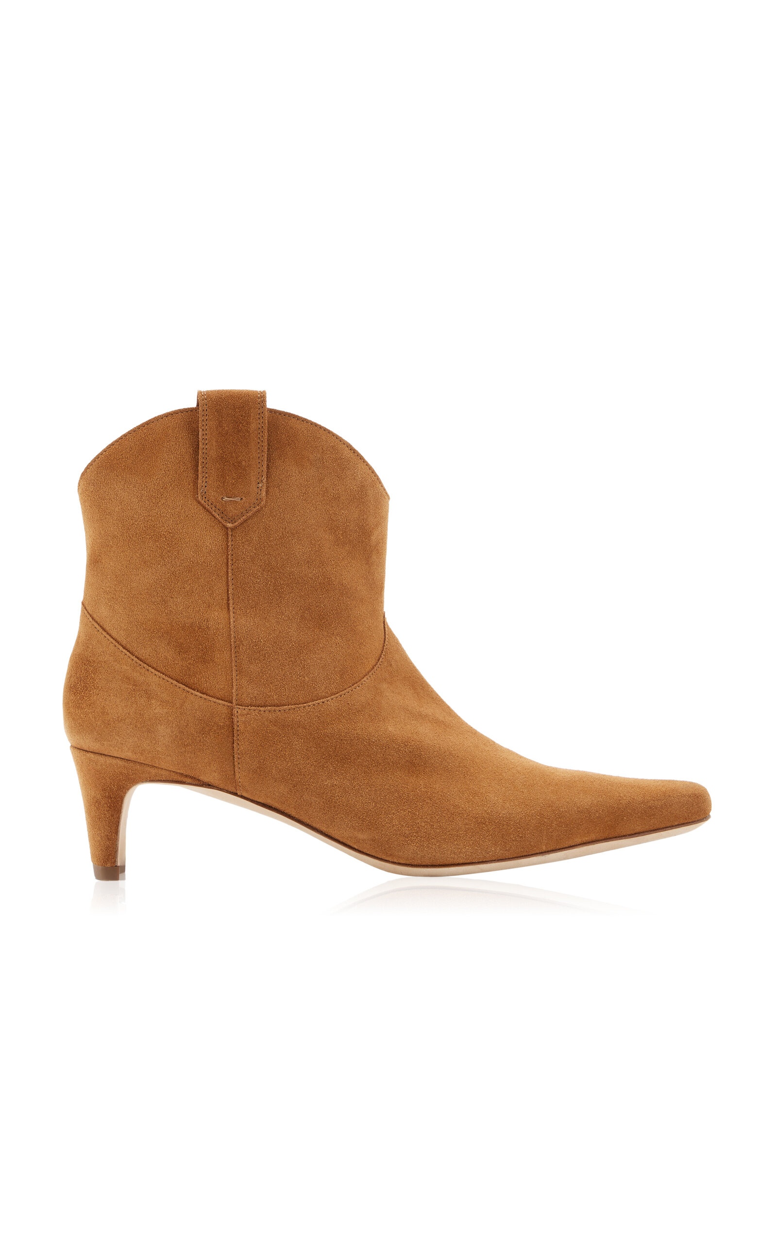 Wally Western Suede Ankle Boots tan - 1