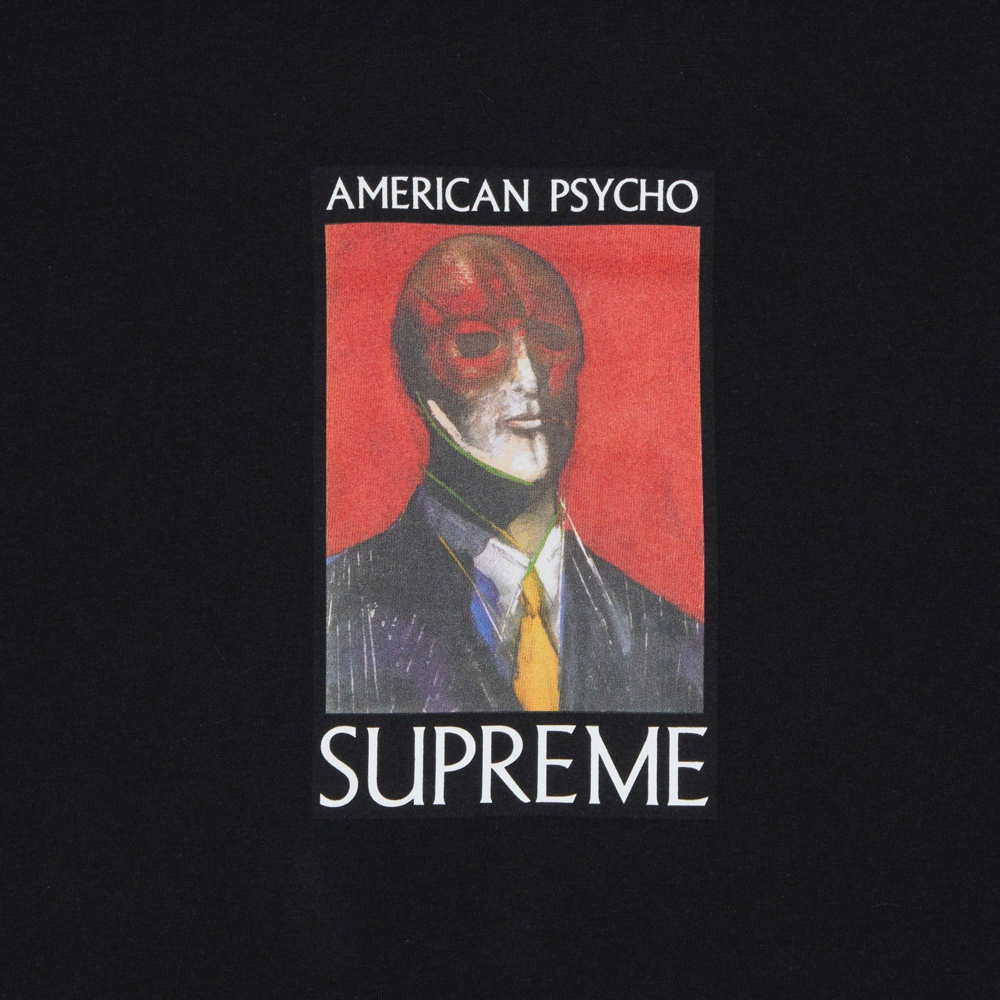 Supreme Supreme American Psycho Tee 'Black' | REVERSIBLE