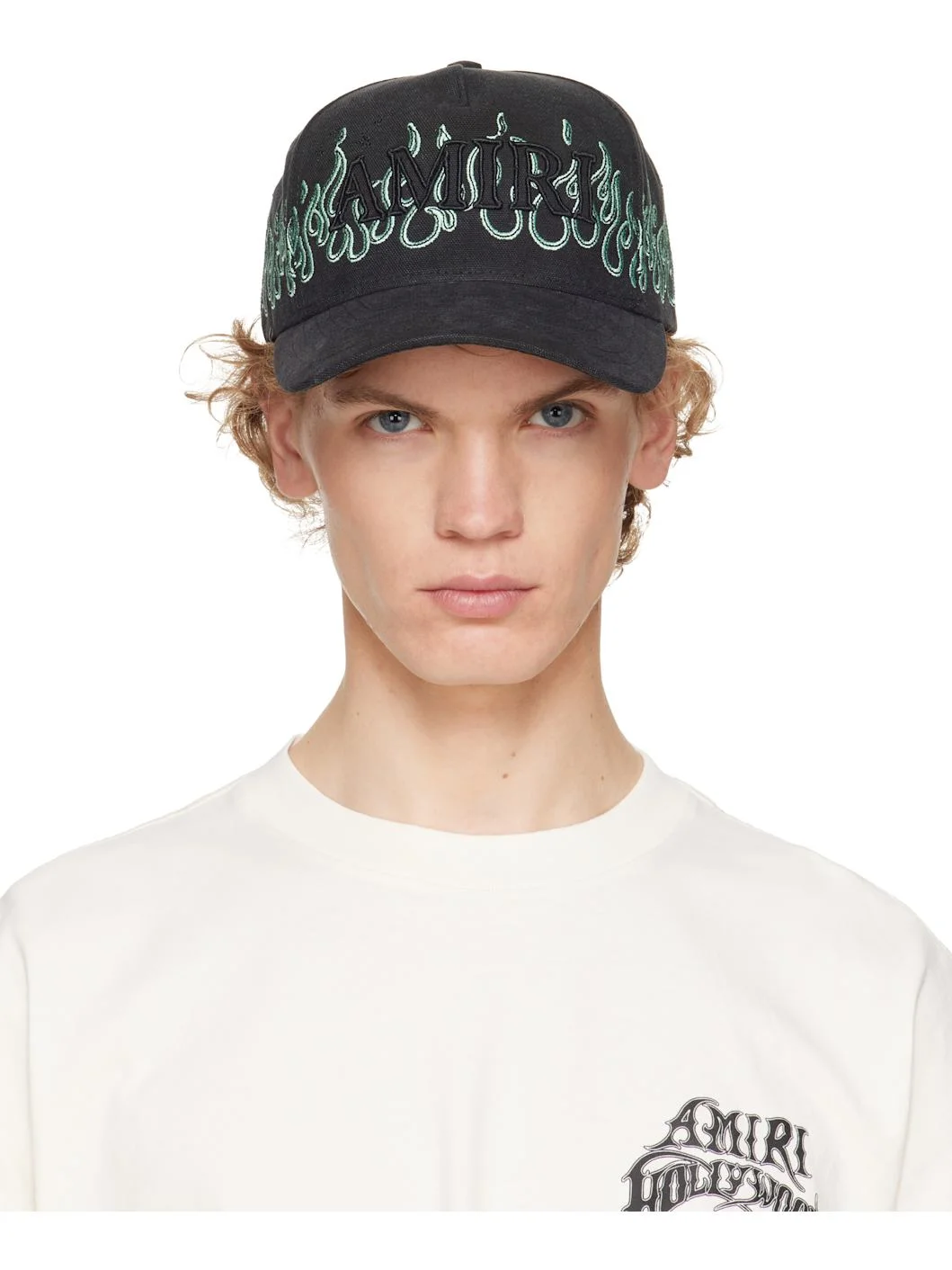 Black Flames Baseball Cap - 1