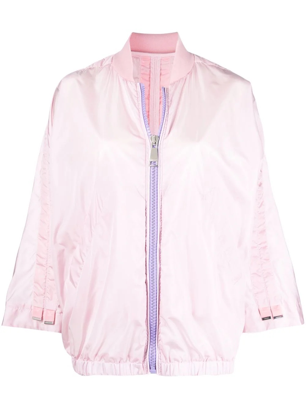 wide-sleeve bomber jacket - 1