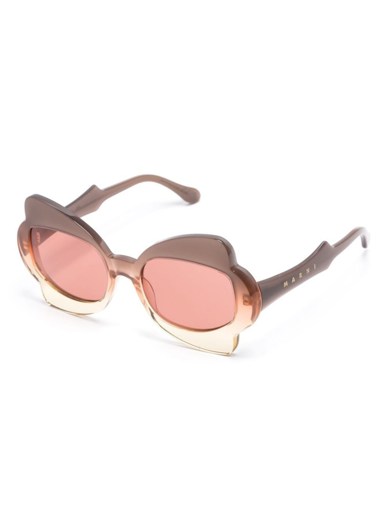 Marni Monumental Gate oversize-frame sunglasses outlook