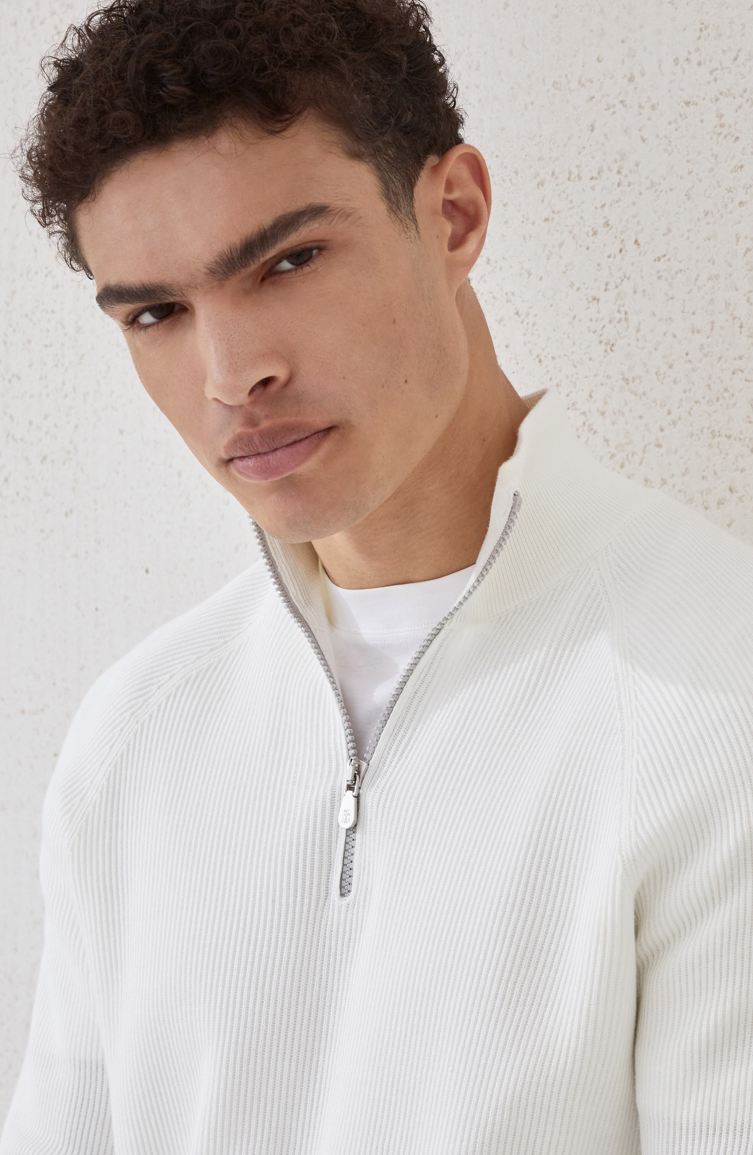 Brunello Cucinelli Cotton sweater in Panama at Nordstrom - 4