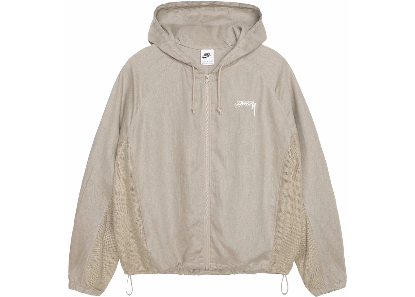 Stussy x Nike Linen Shell Jacket (Asia Sizing) Chino - 1