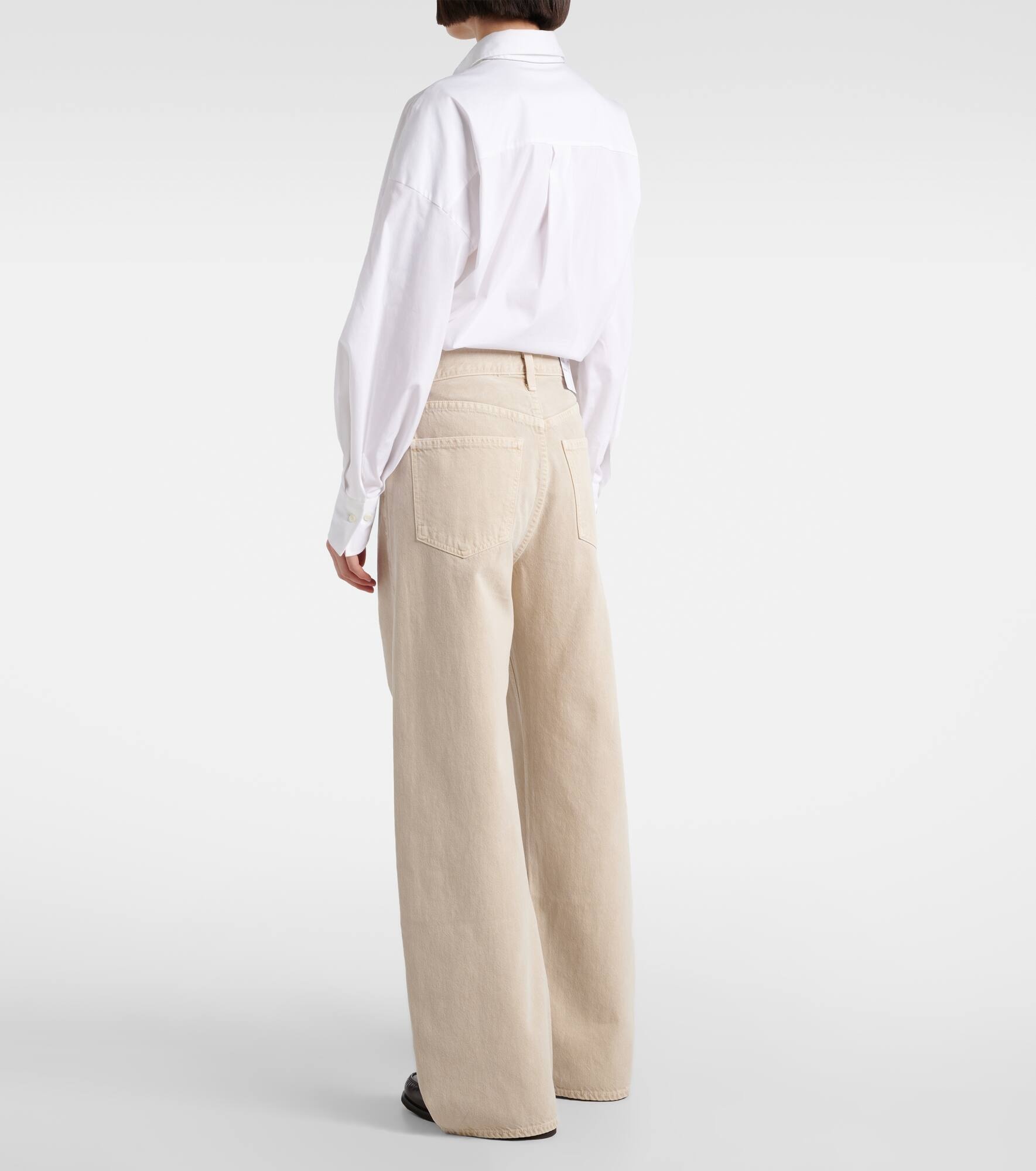 Low Curve mid-rise barrel-leg jeans - 3