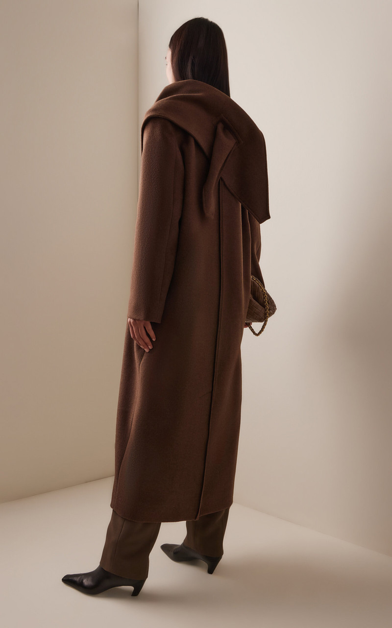 Clooney Wool Coat brown 4