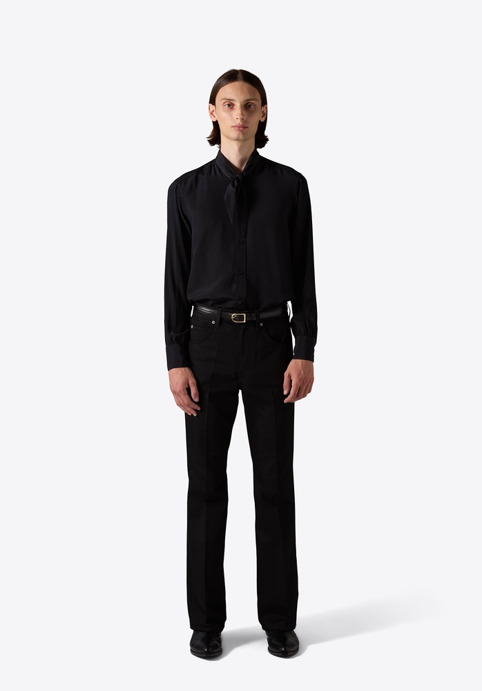 SHIRT 69 BLACK DOT JACQUARD - 2