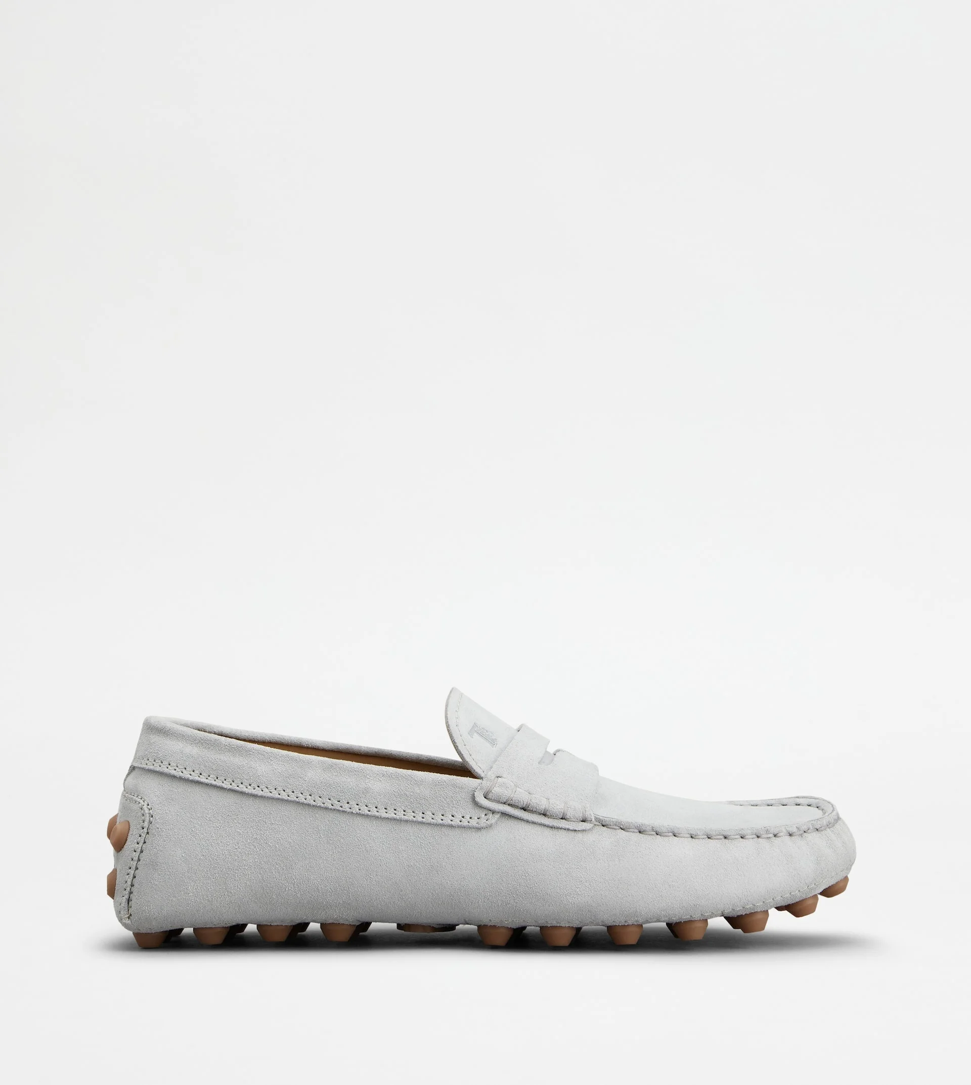 TOD'S GOMMINO BUBBLE IN SUEDE - GREY - 1