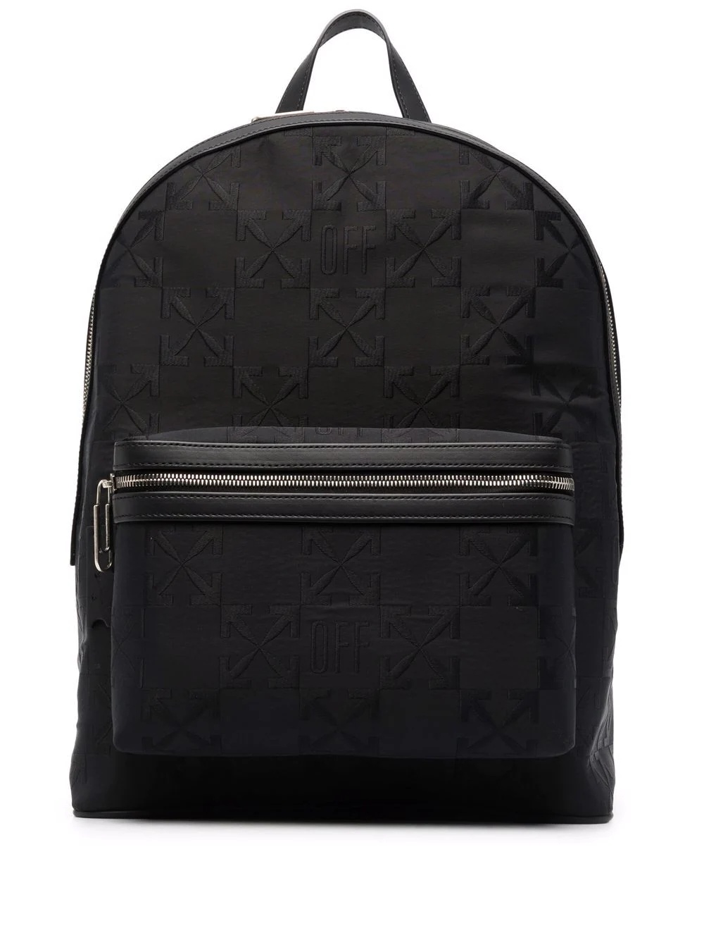 monogram-jacquard backpack - 1