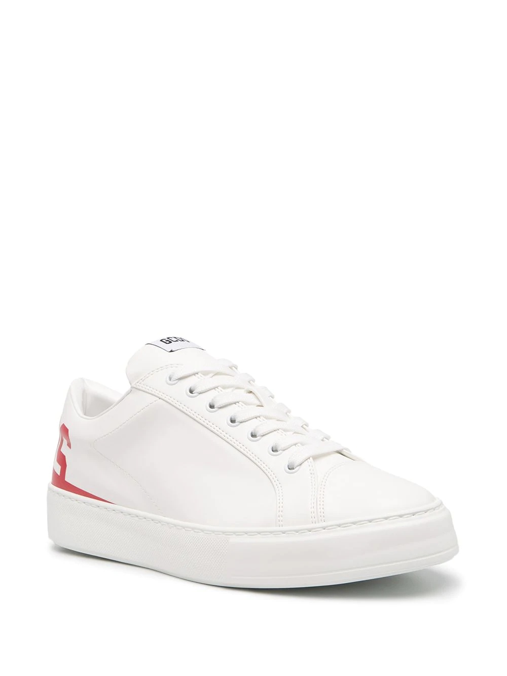 logo-print low-top sneakers - 2