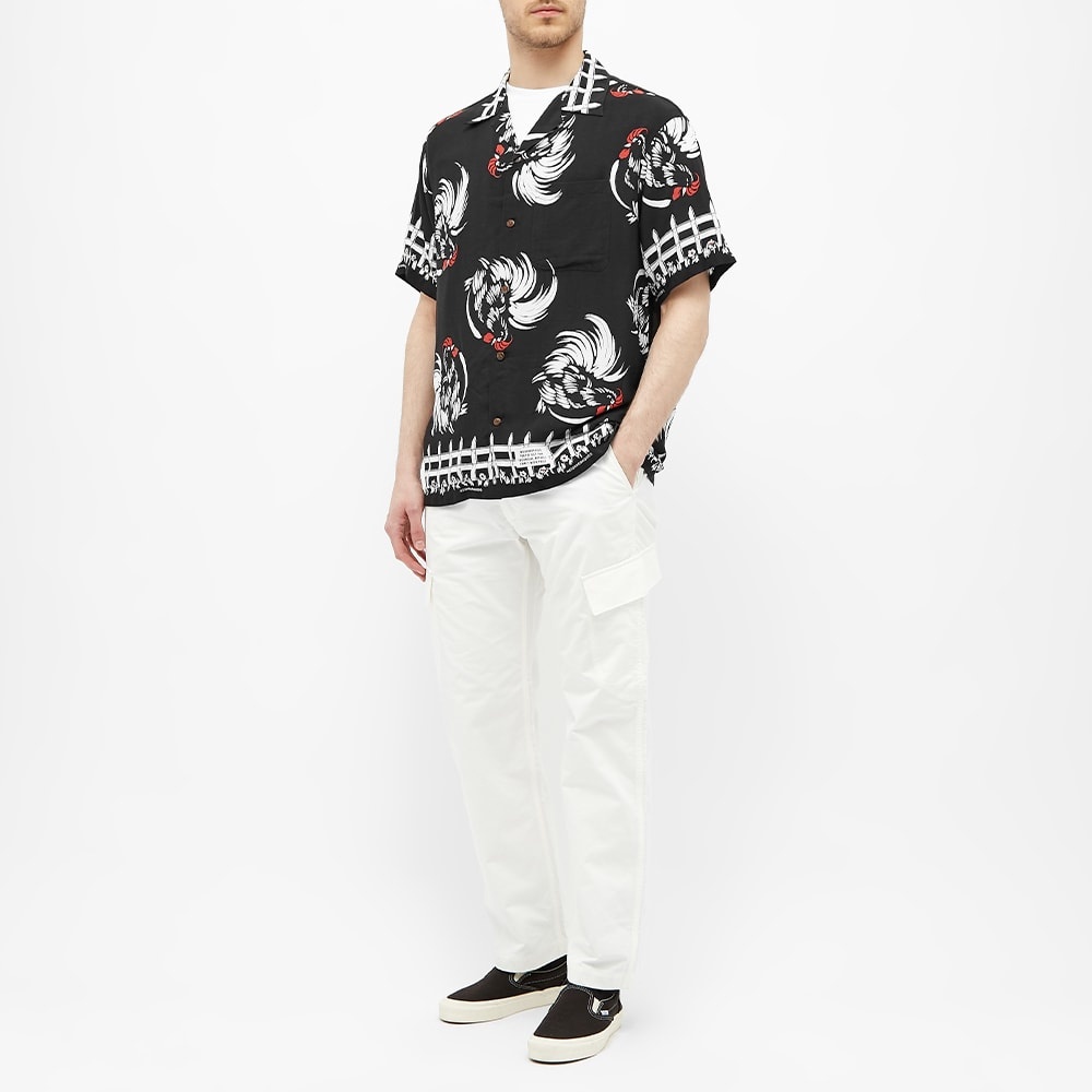 Neighborhood Short Sleeve Aloha Rooster Shirt - 6